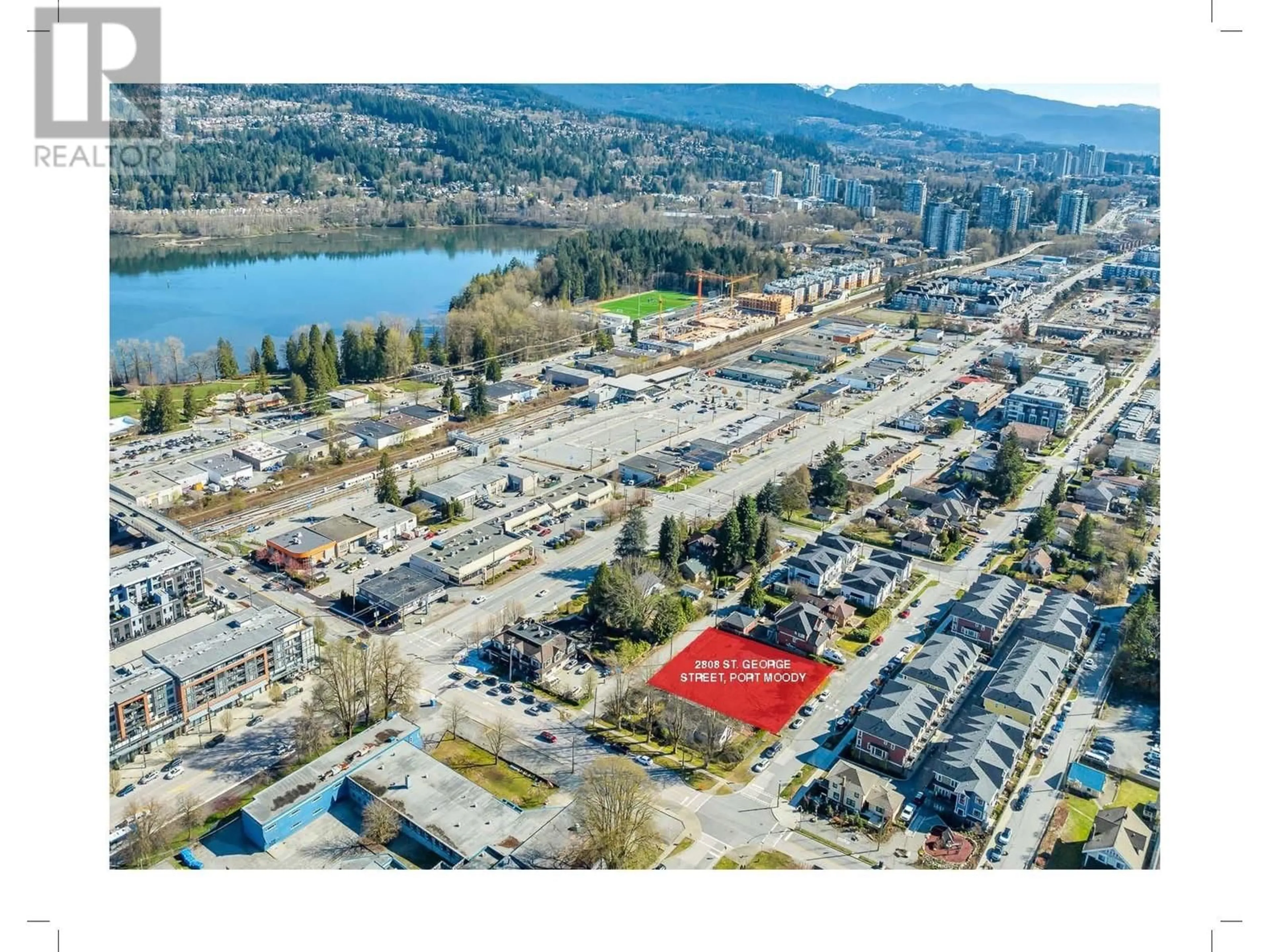 A pic from outside/outdoor area/front of a property/back of a property/a pic from drone, unknown for 3 2808 ST. GEORGE STREET, Port Moody British Columbia V3H2H3