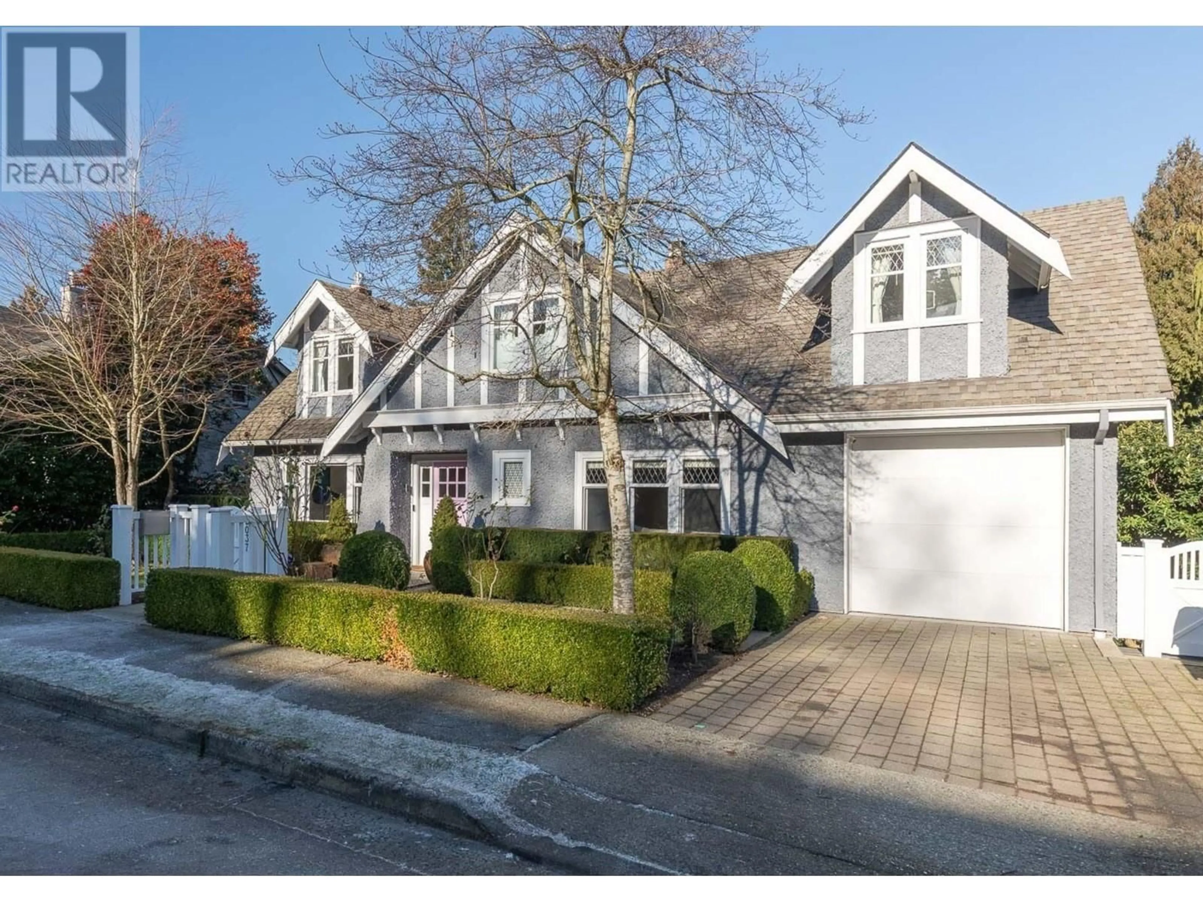 Home with vinyl exterior material, street for 2037 QUILCHENA CRESCENT, Vancouver British Columbia V6M1E2