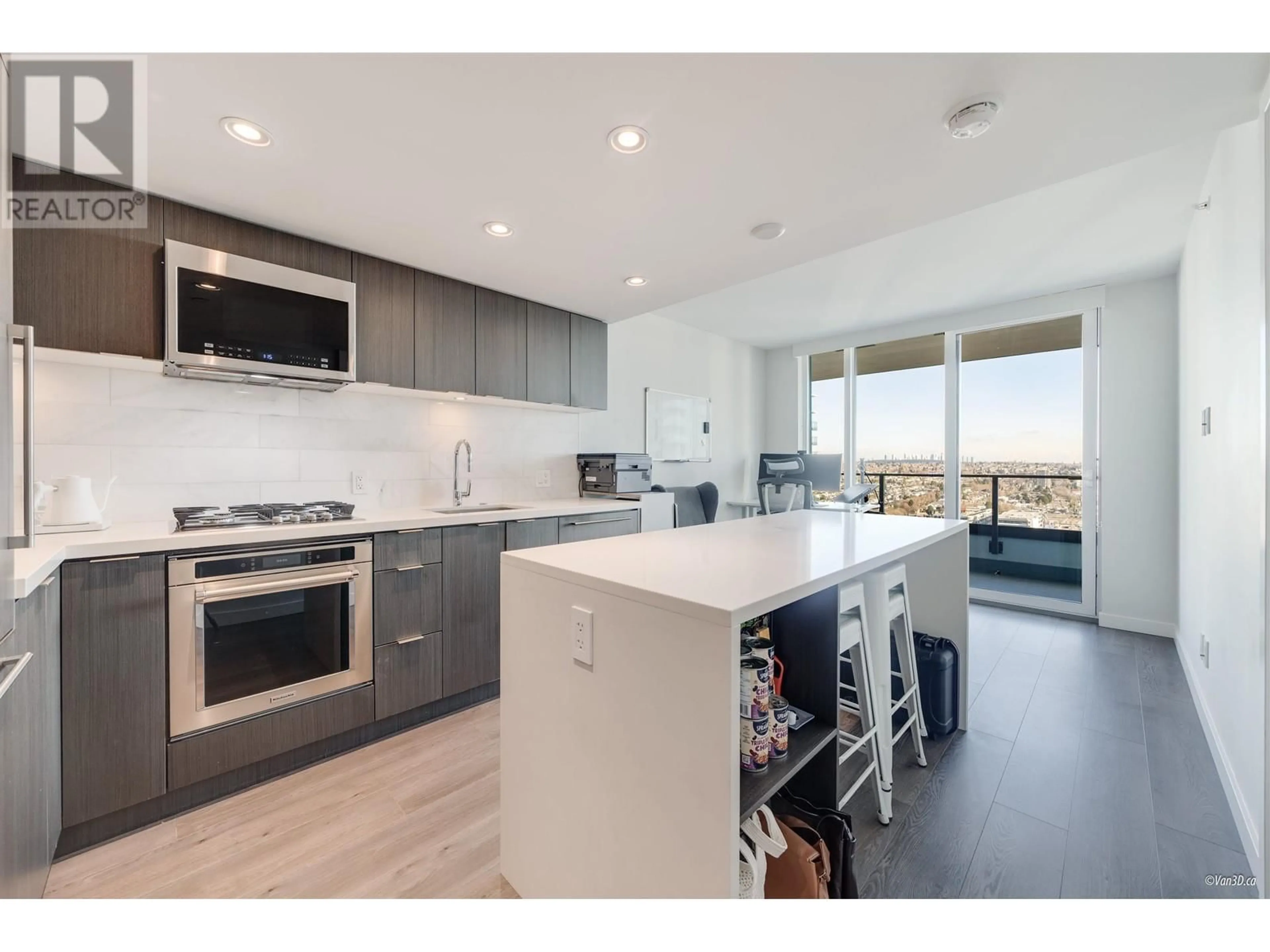 Open concept kitchen, unknown for 2505 8189 CAMBIE STREET, Vancouver British Columbia V6P0G6