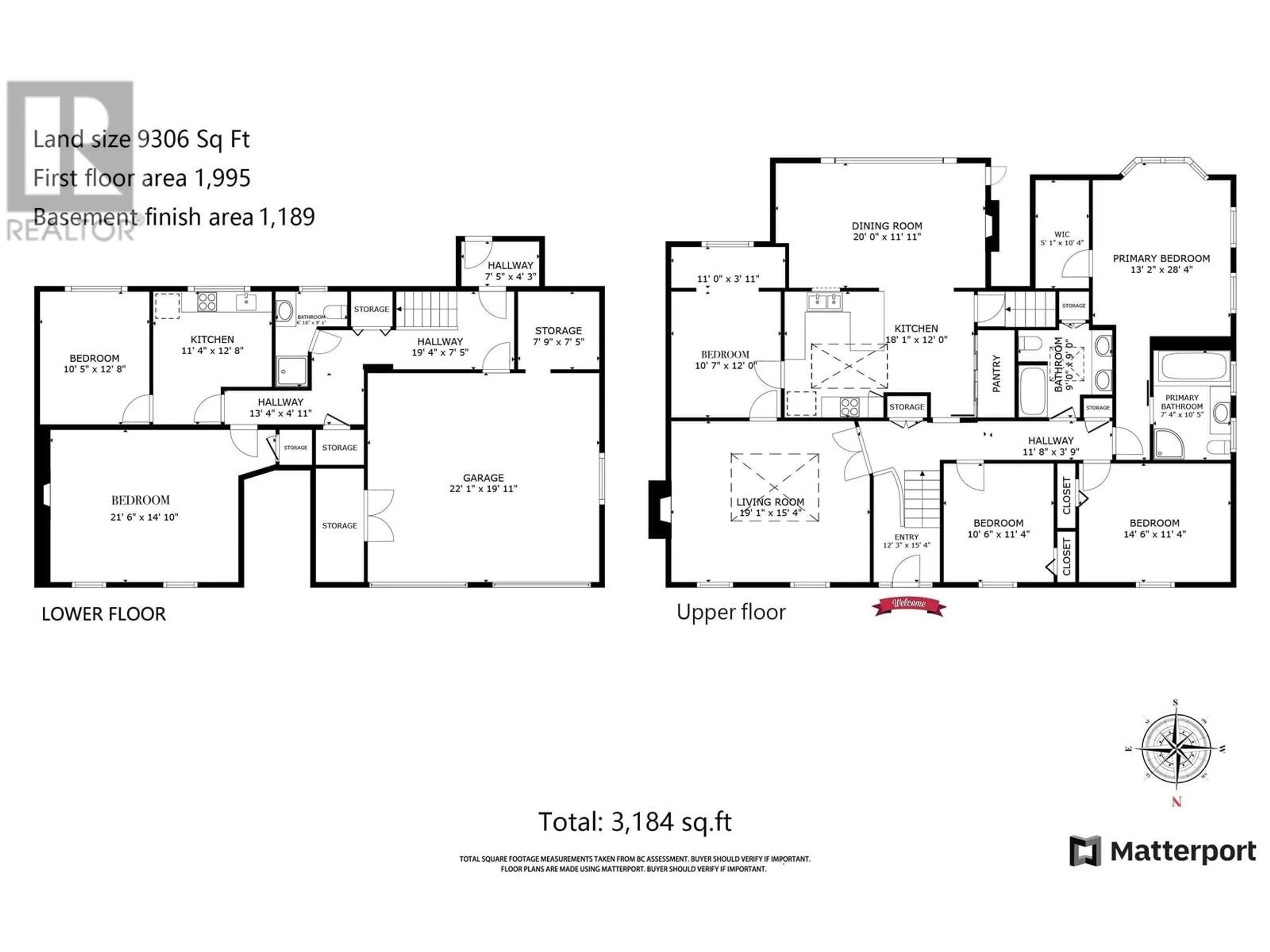 Floor plan for 4825 BUXTON STREET, Burnaby British Columbia V5H1J2