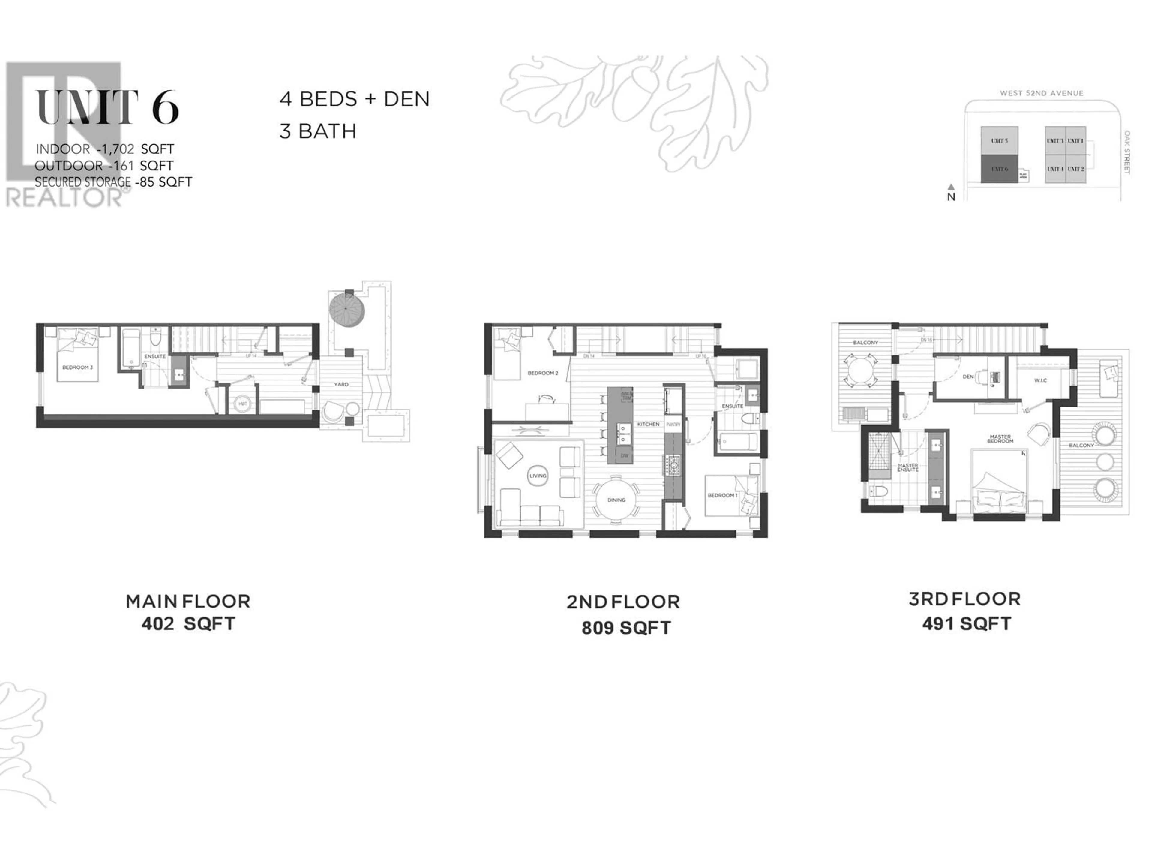 Floor plan for 1012 W 52ND AVENUE, Vancouver British Columbia V6P1H5