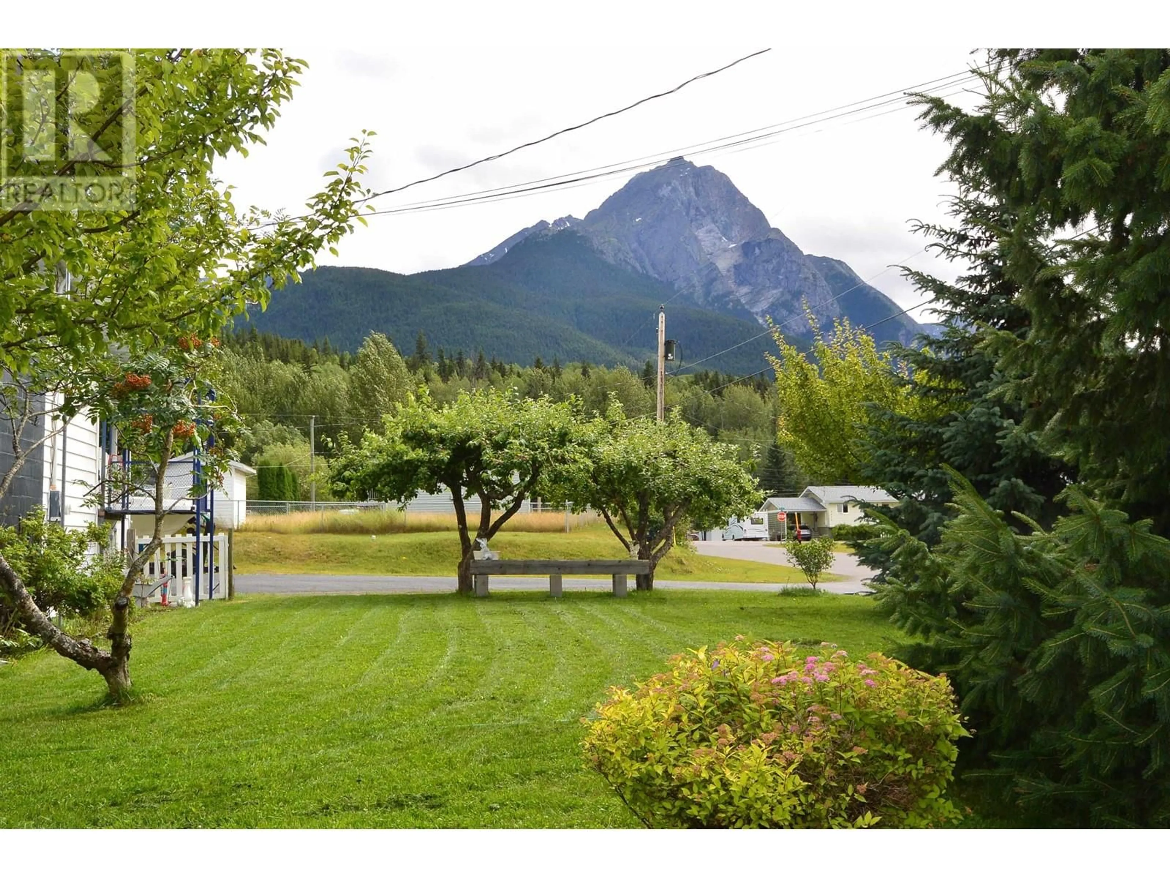 Patio, mountain view for 4522 13TH AVENUE, New Hazelton British Columbia V0J2J0