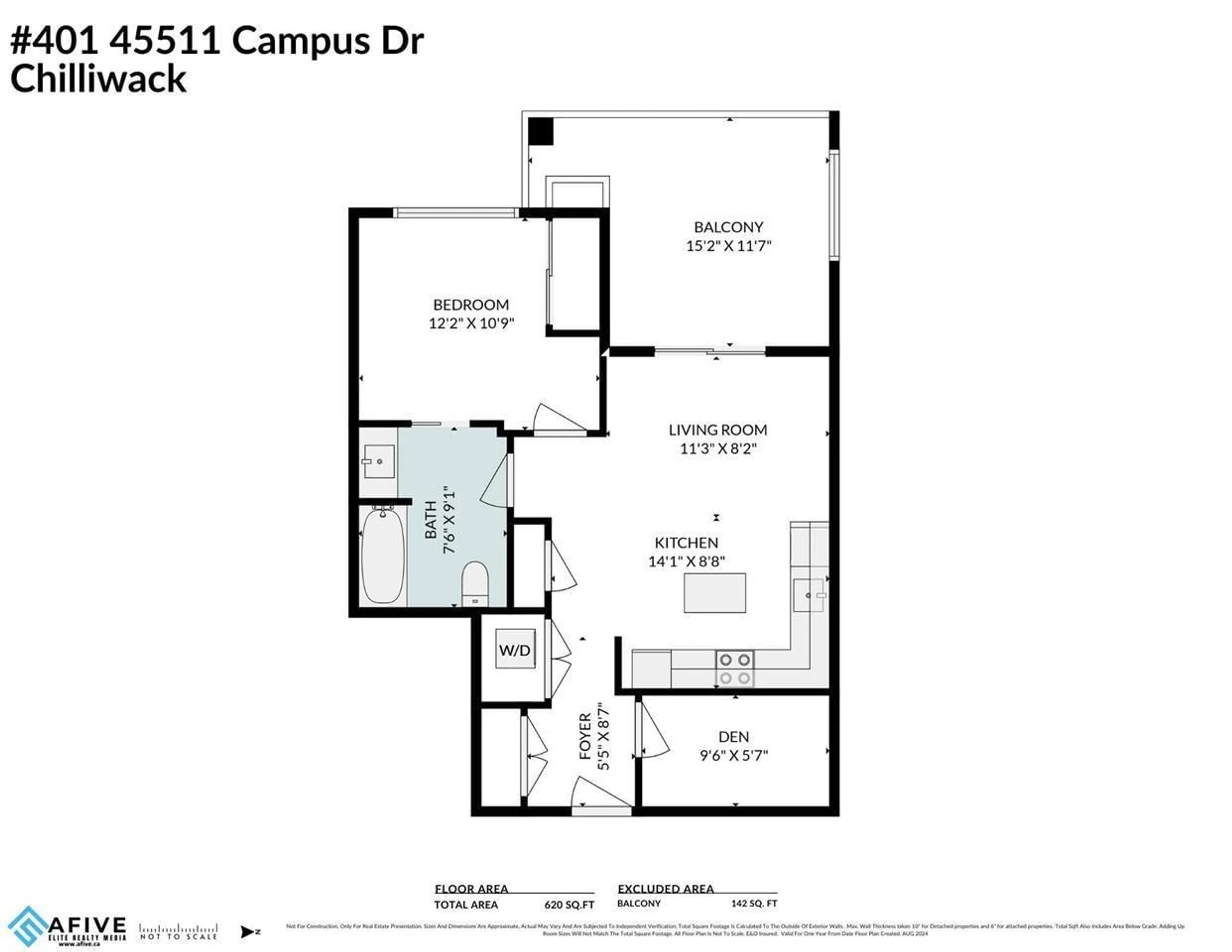 Floor plan for 401 45511 CAMPUS DRIVE|Garrison Crossing, Chilliwack British Columbia V2R6K8