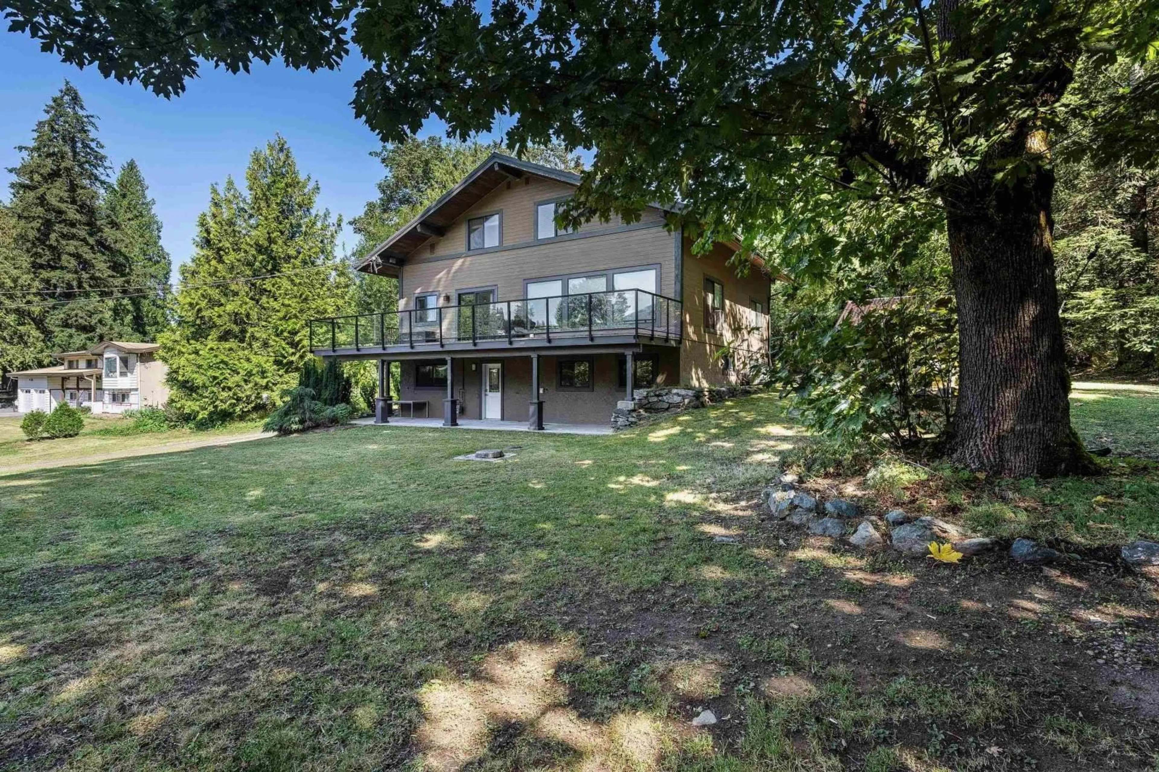 A pic from outside/outdoor area/front of a property/back of a property/a pic from drone, water/lake/river/ocean view for 53675 DYER ROAD|Rosedale, Rosedale British Columbia V0X1X1