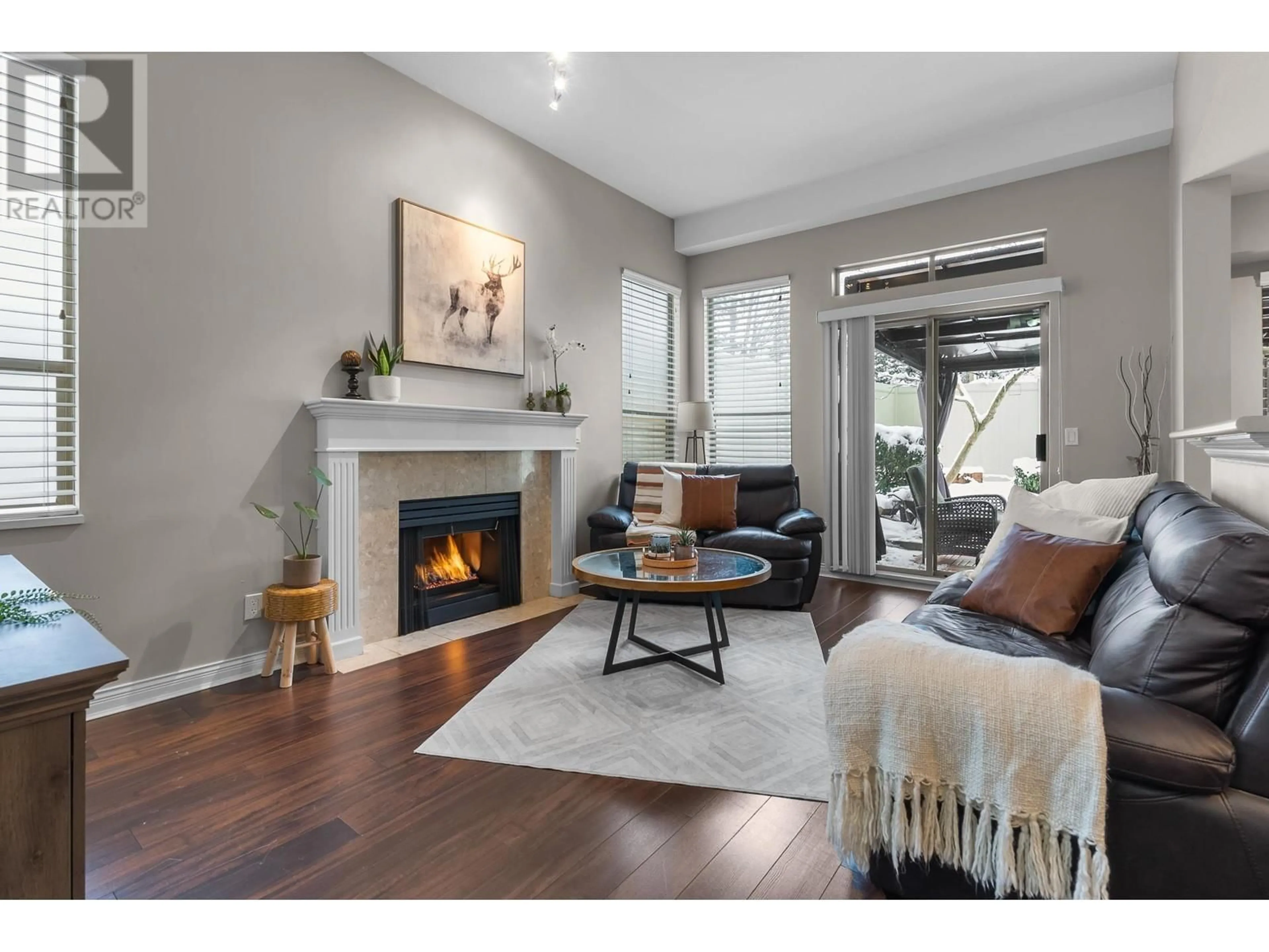 Living room with furniture, wood/laminate floor for 44 21960 RIVER ROAD, Maple Ridge British Columbia V2X2C3