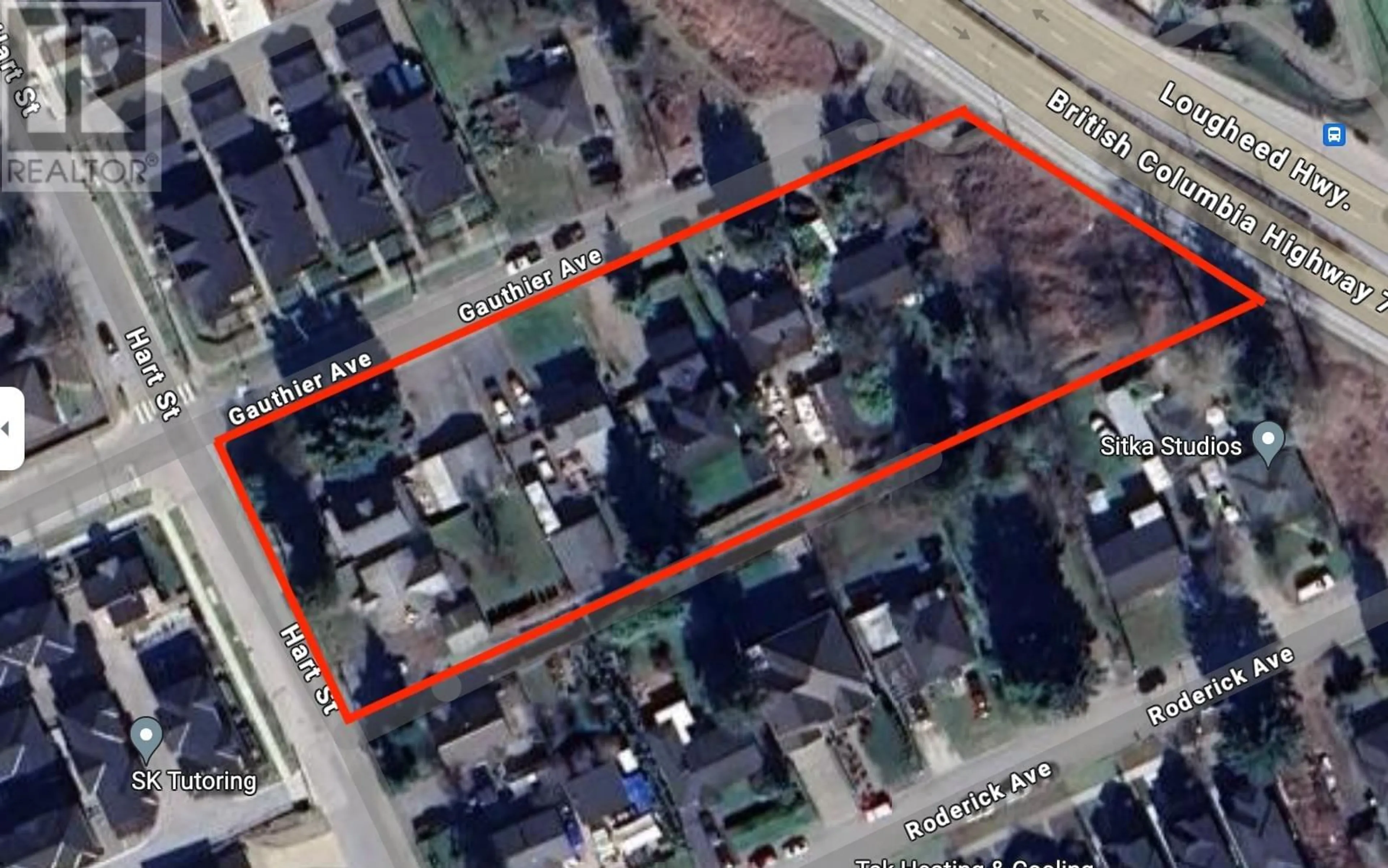 Picture of a map for 255 HART STREET, Coquitlam British Columbia V3K4A5