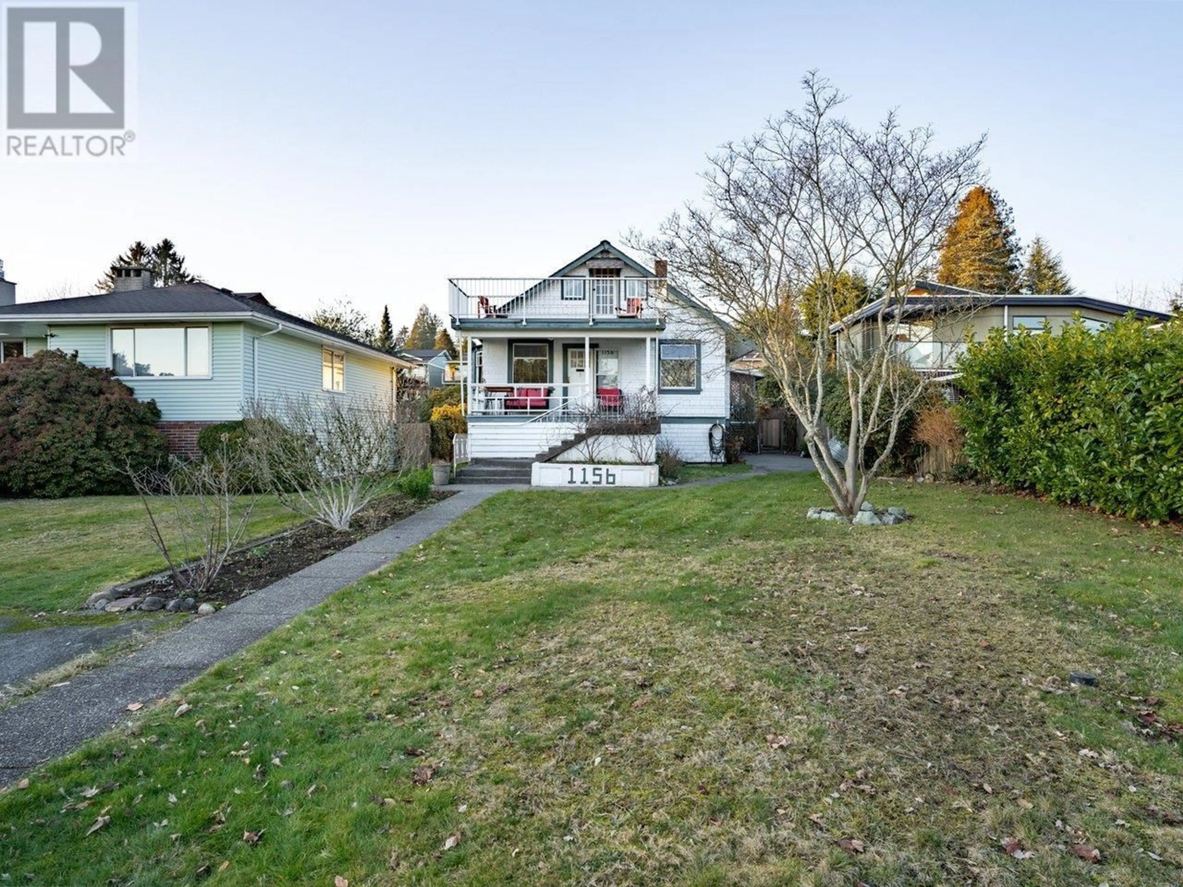 A pic from outside/outdoor area/front of a property/back of a property/a pic from drone, street for 1156 ADDERLEY STREET, North Vancouver British Columbia V7L1T3