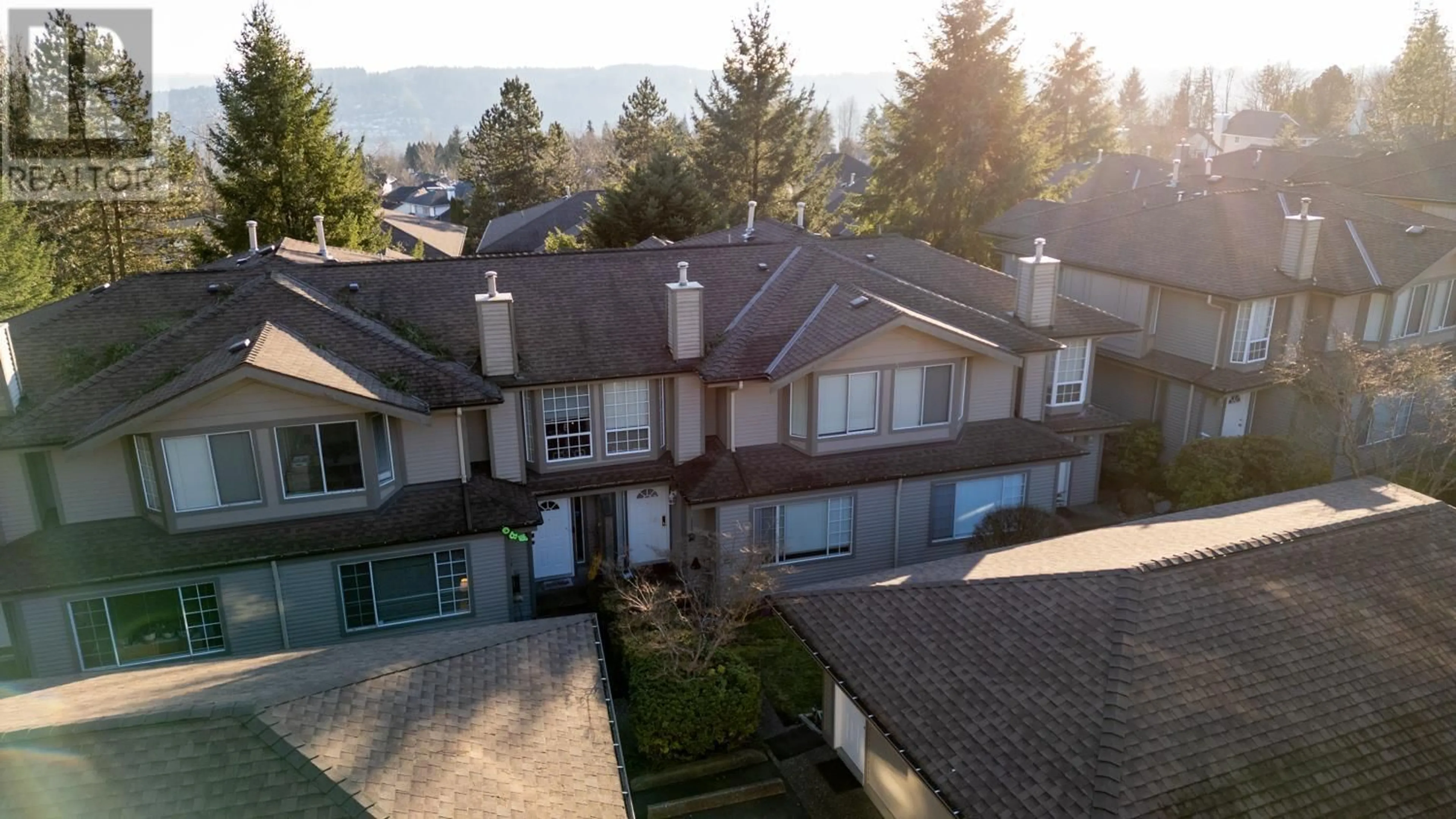 A pic from outside/outdoor area/front of a property/back of a property/a pic from drone, mountain view for 134 2880 PANORAMA DRIVE, Coquitlam British Columbia V3E2W4