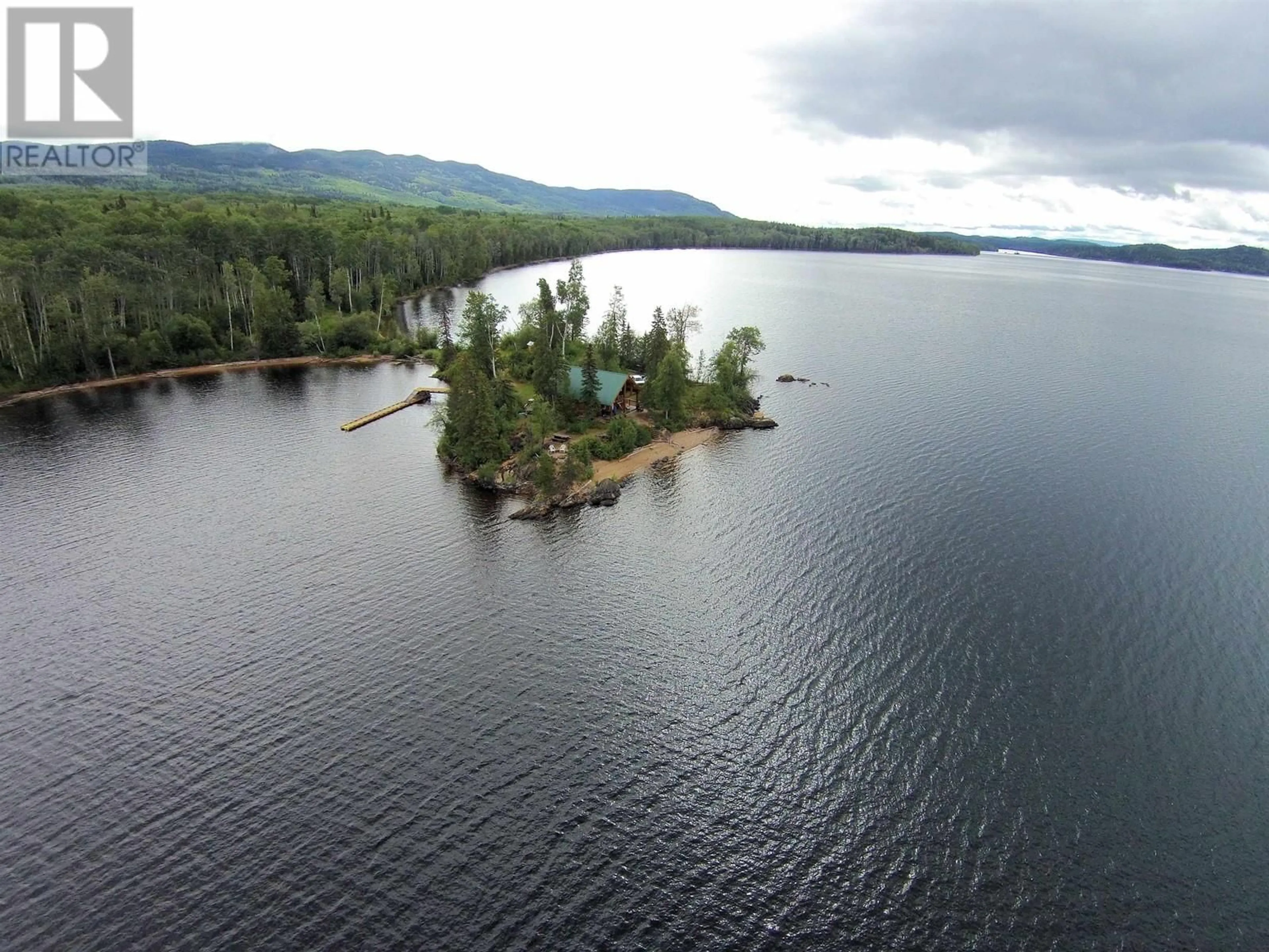 A pic from outside/outdoor area/front of a property/back of a property/a pic from drone, water/lake/river/ocean view for BLOCK A BABINE LAKE, Granisle British Columbia V0J1W0