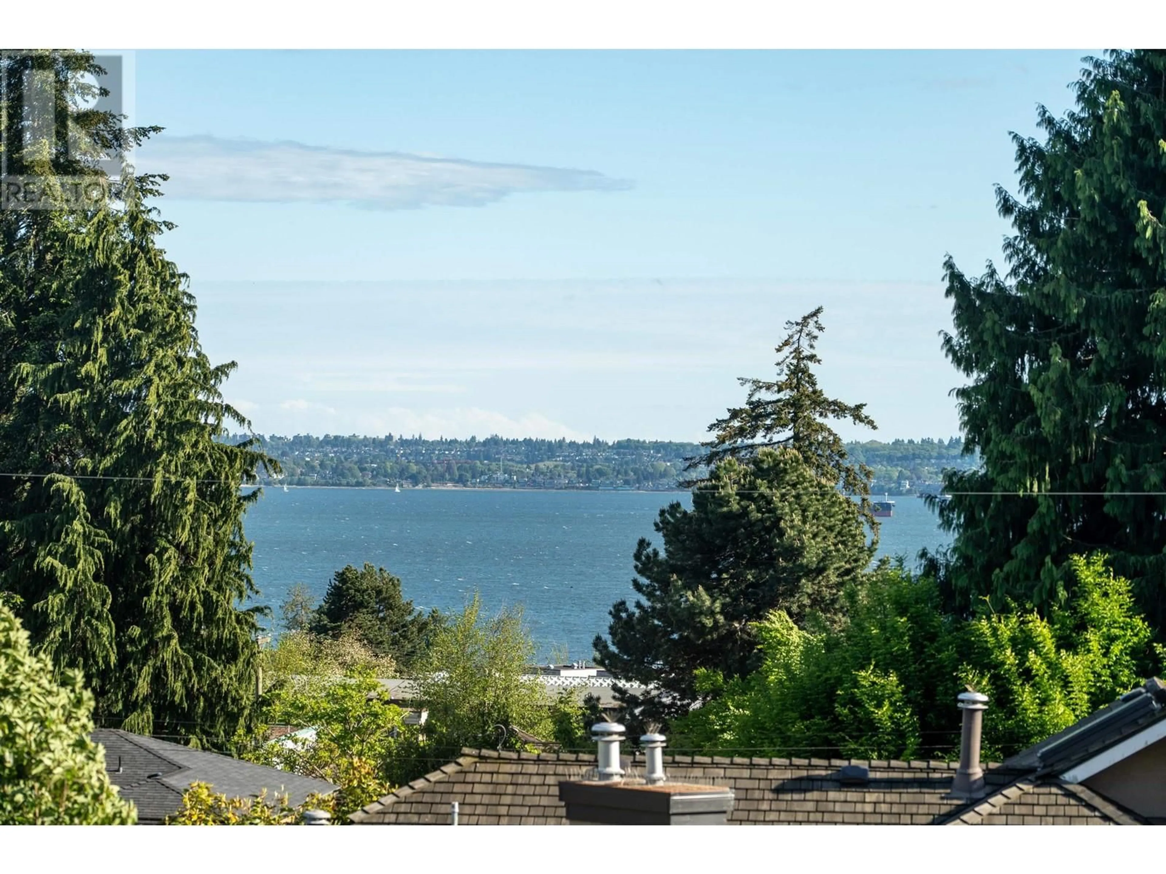 A pic from outside/outdoor area/front of a property/back of a property/a pic from drone, water/lake/river/ocean view for 2436 MATHERS AVENUE, West Vancouver British Columbia V7V2H8