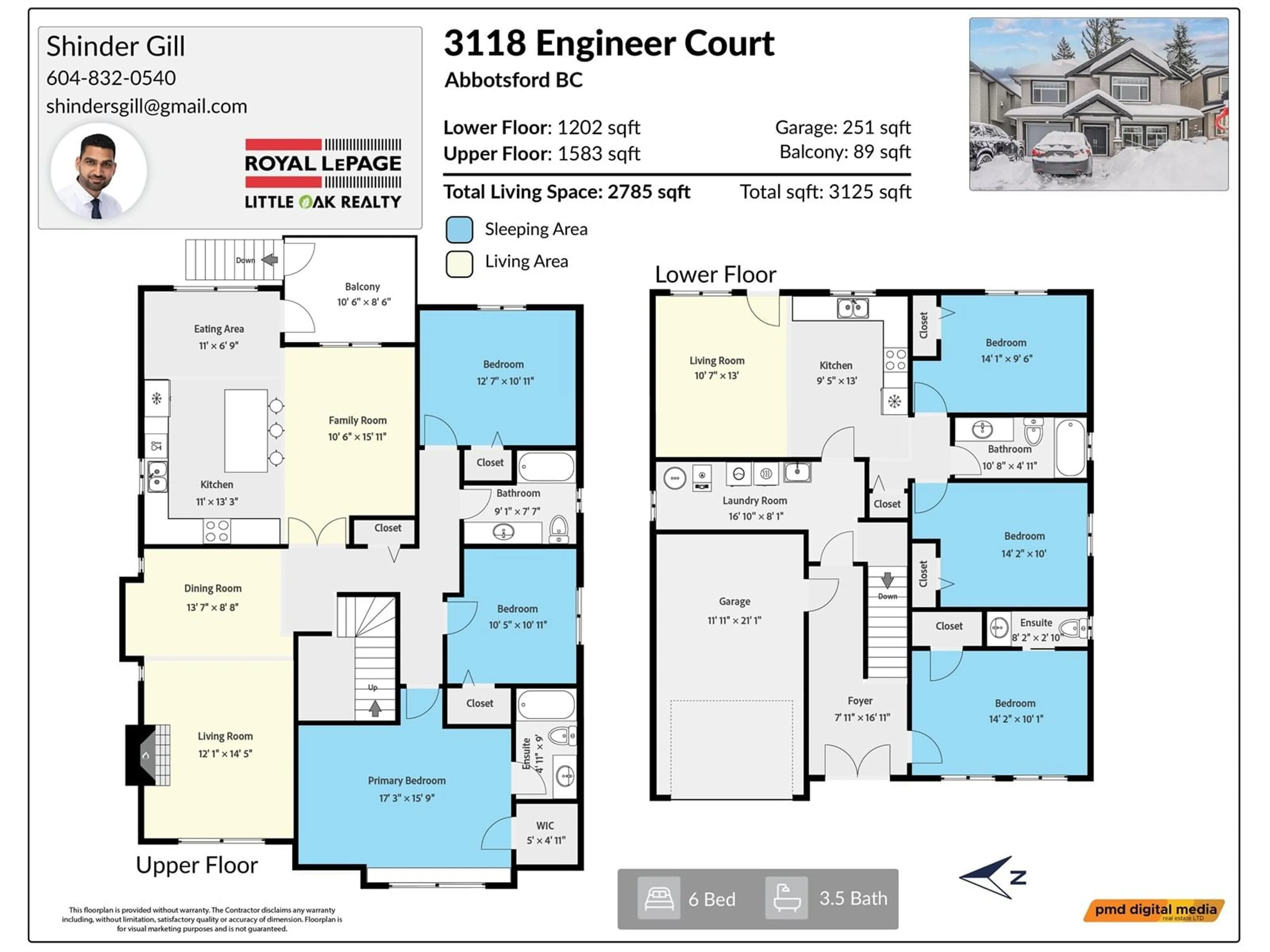 Floor plan for 3118 ENGINEER COURT, Abbotsford British Columbia V4X0A7