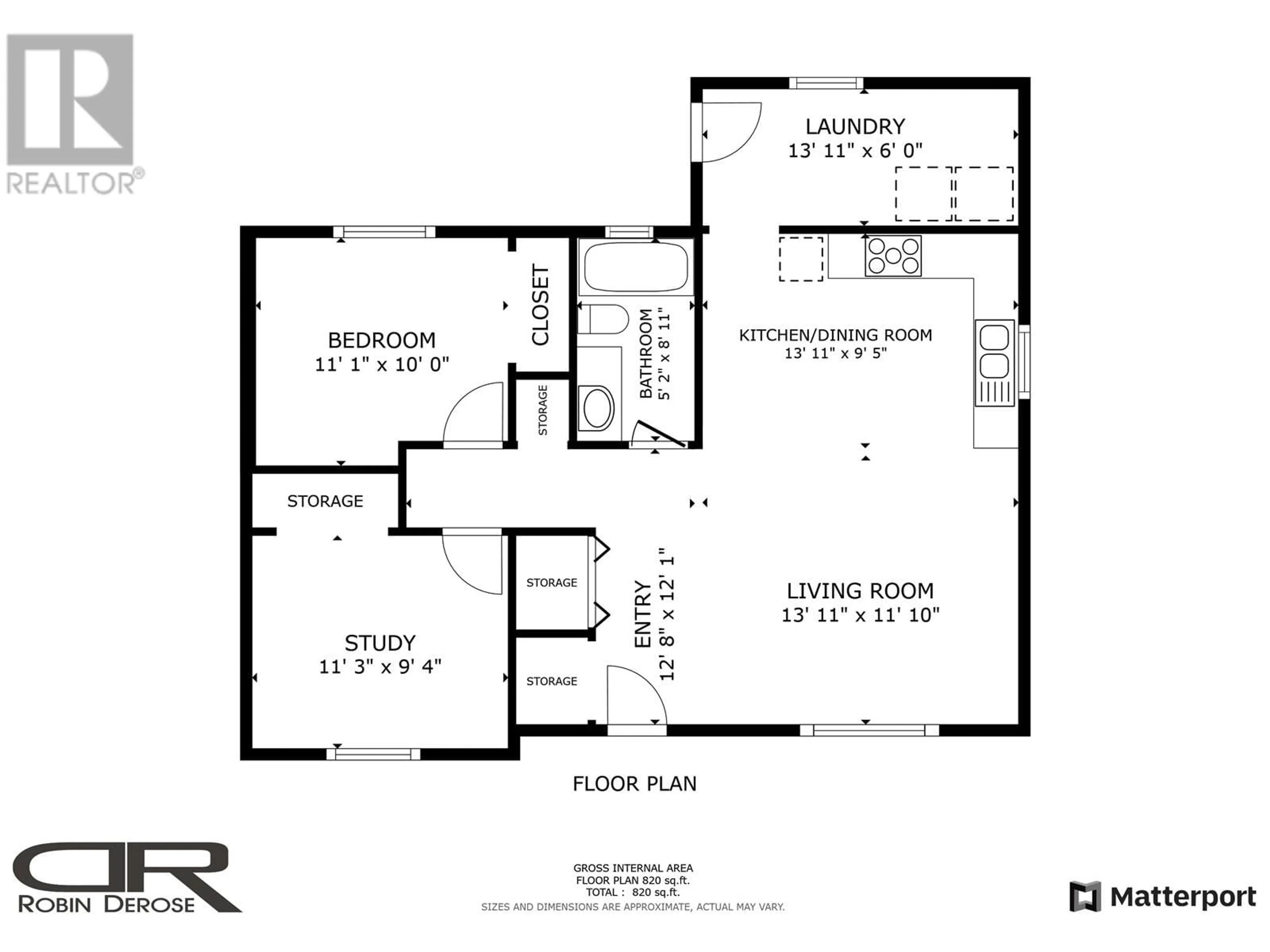 Floor plan for 8123 95 AVENUE, Fort St. John British Columbia V1J1G7