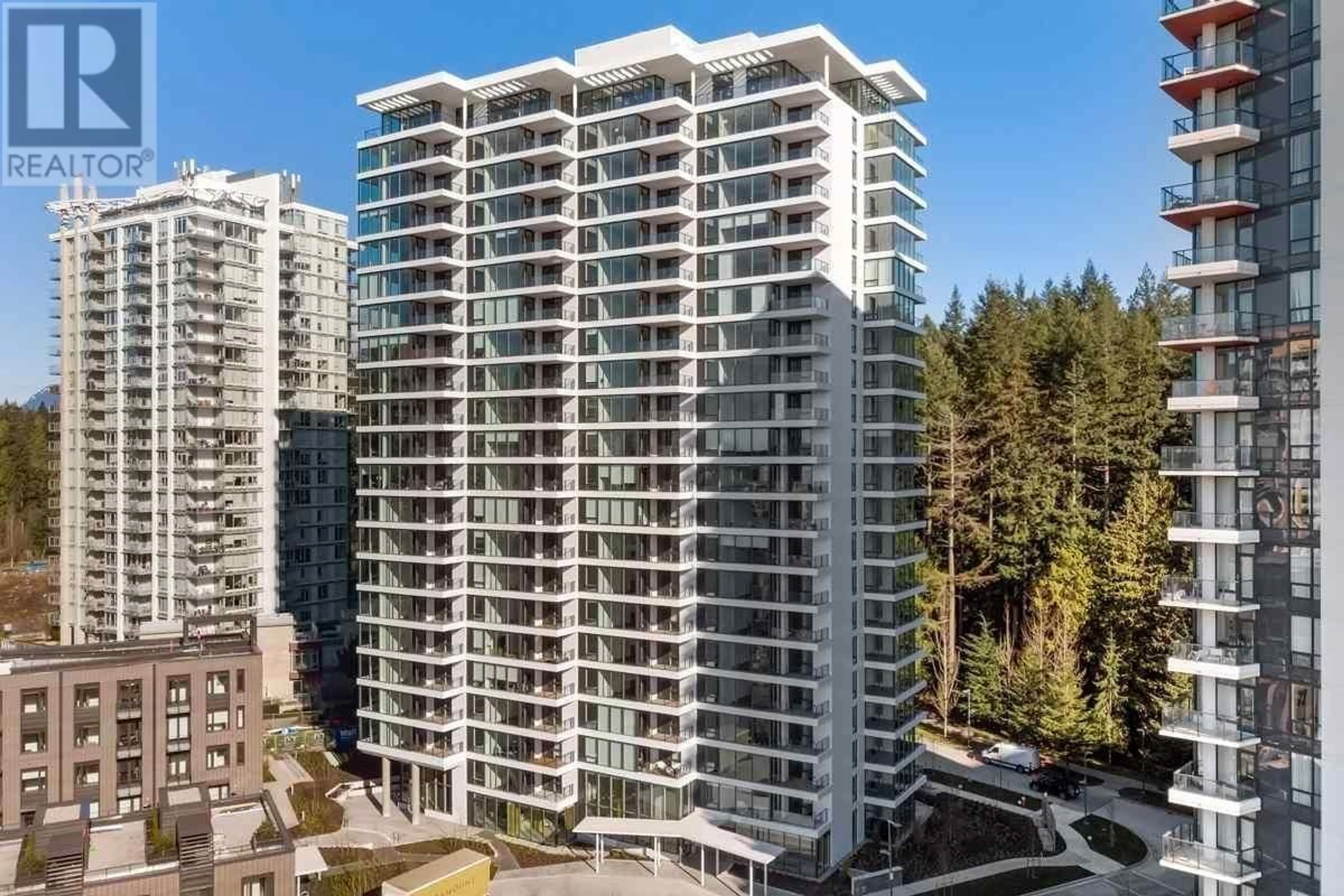 A pic from outside/outdoor area/front of a property/back of a property/a pic from drone, city buildings view from balcony for 406 5629 BIRNEY AVENUE, Vancouver British Columbia V6S0L5