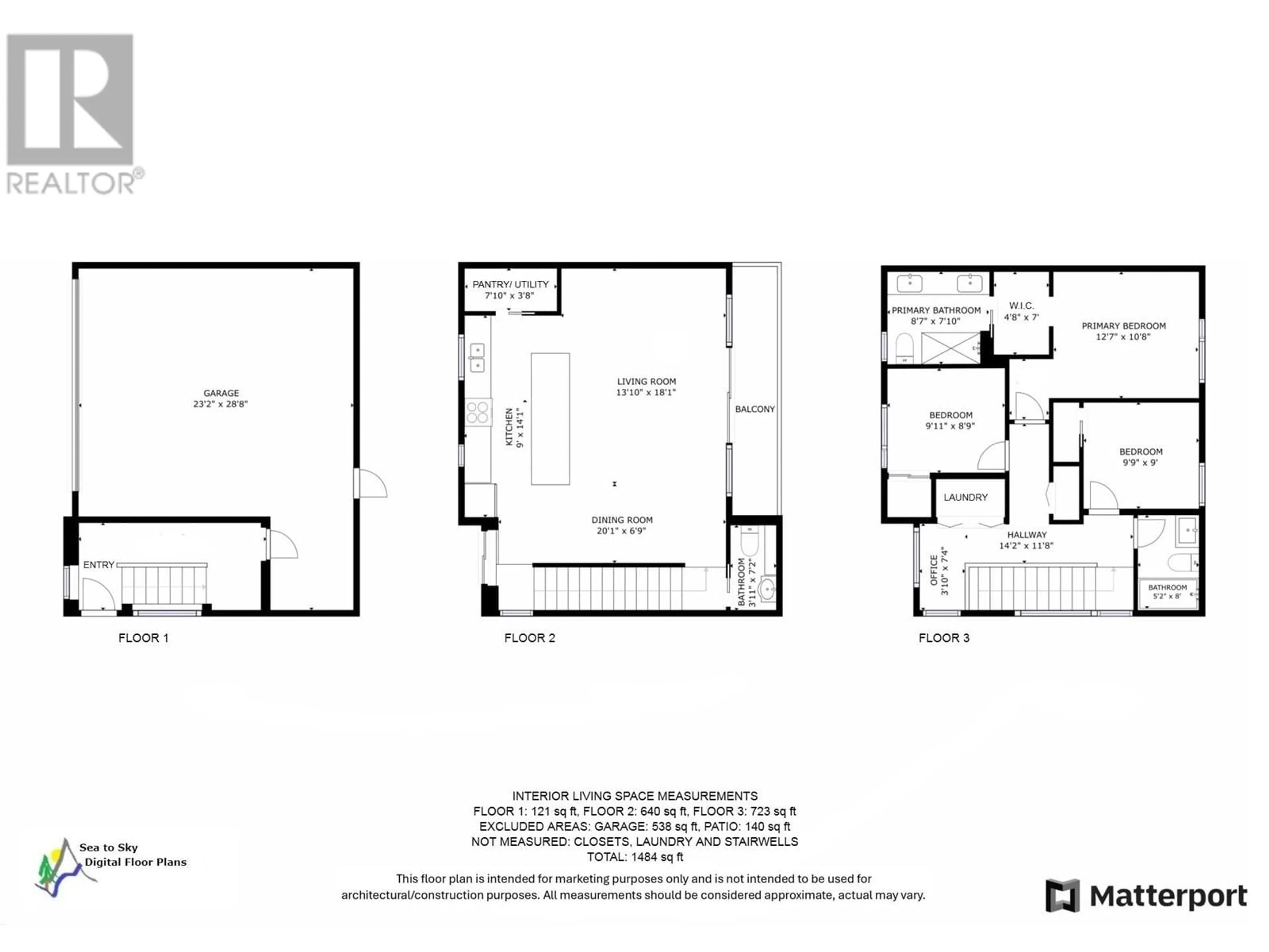 Floor plan for 2 1089 WILSON CRESCENT, Squamish British Columbia V8B0M4