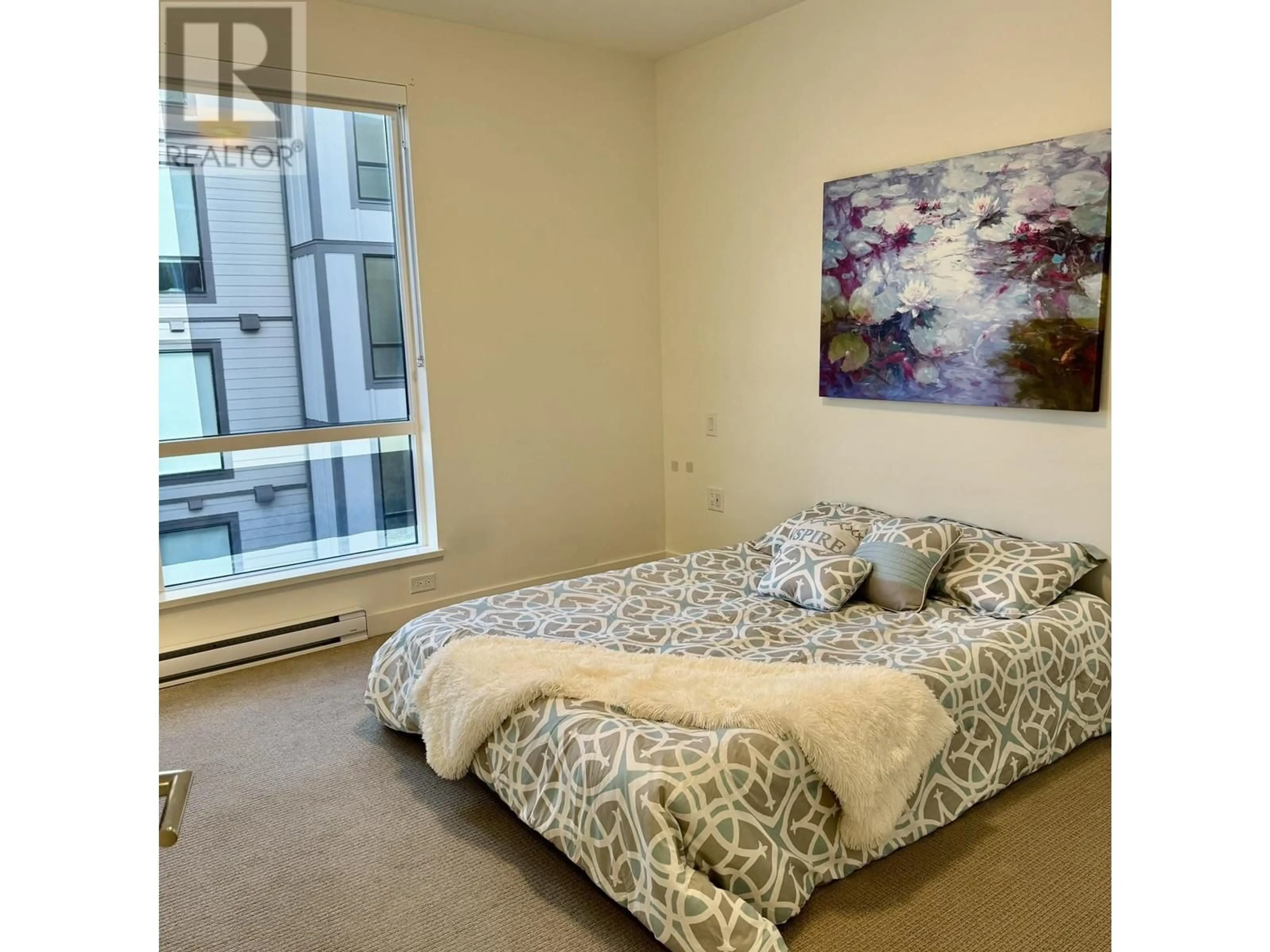 Bedroom with bed, unknown for 506 - 7588 16TH STREET, Burnaby British Columbia V3N0H8