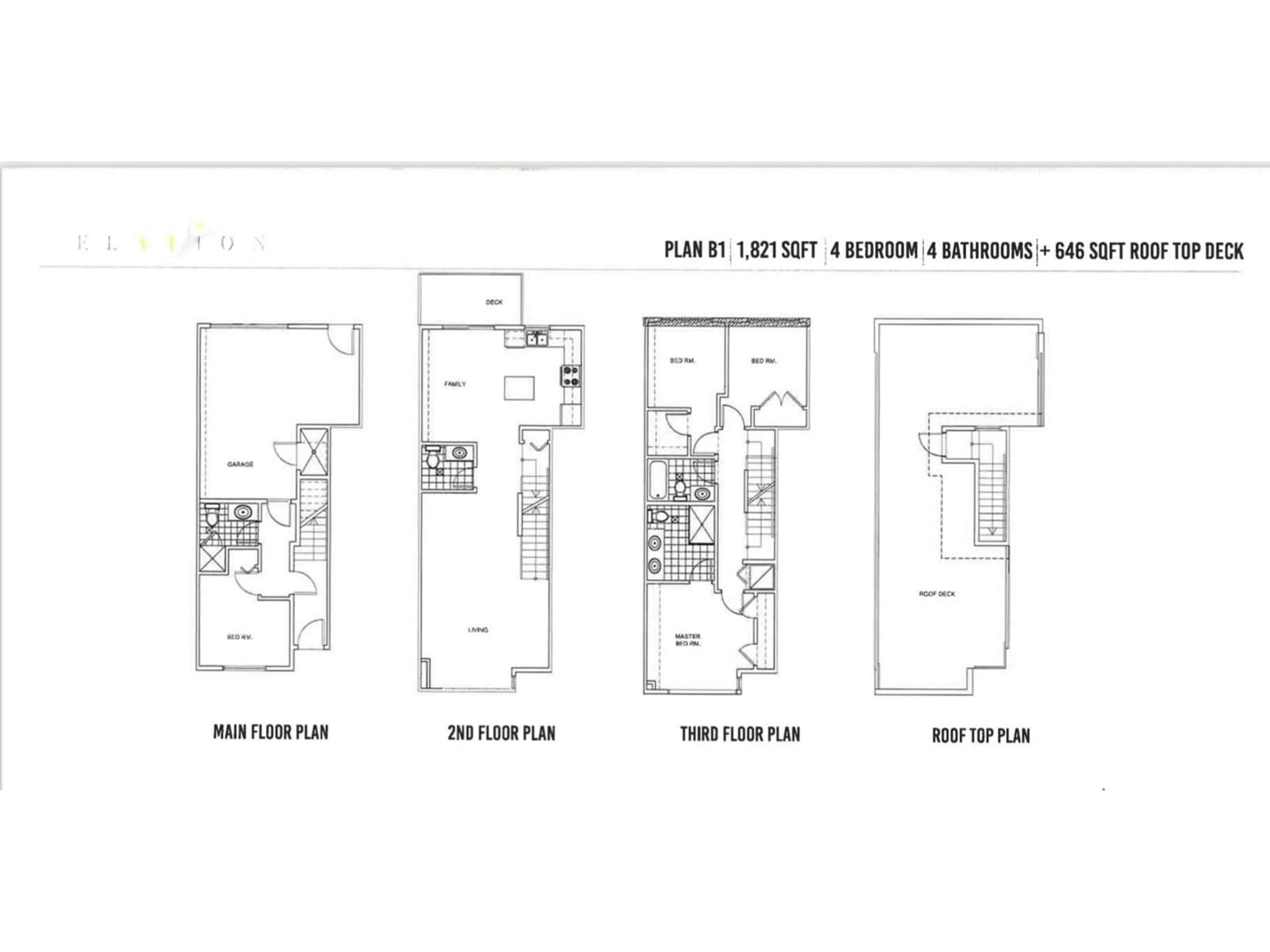 Floor plan for 23 19631 55A AVENUE, Langley British Columbia V3A0L5