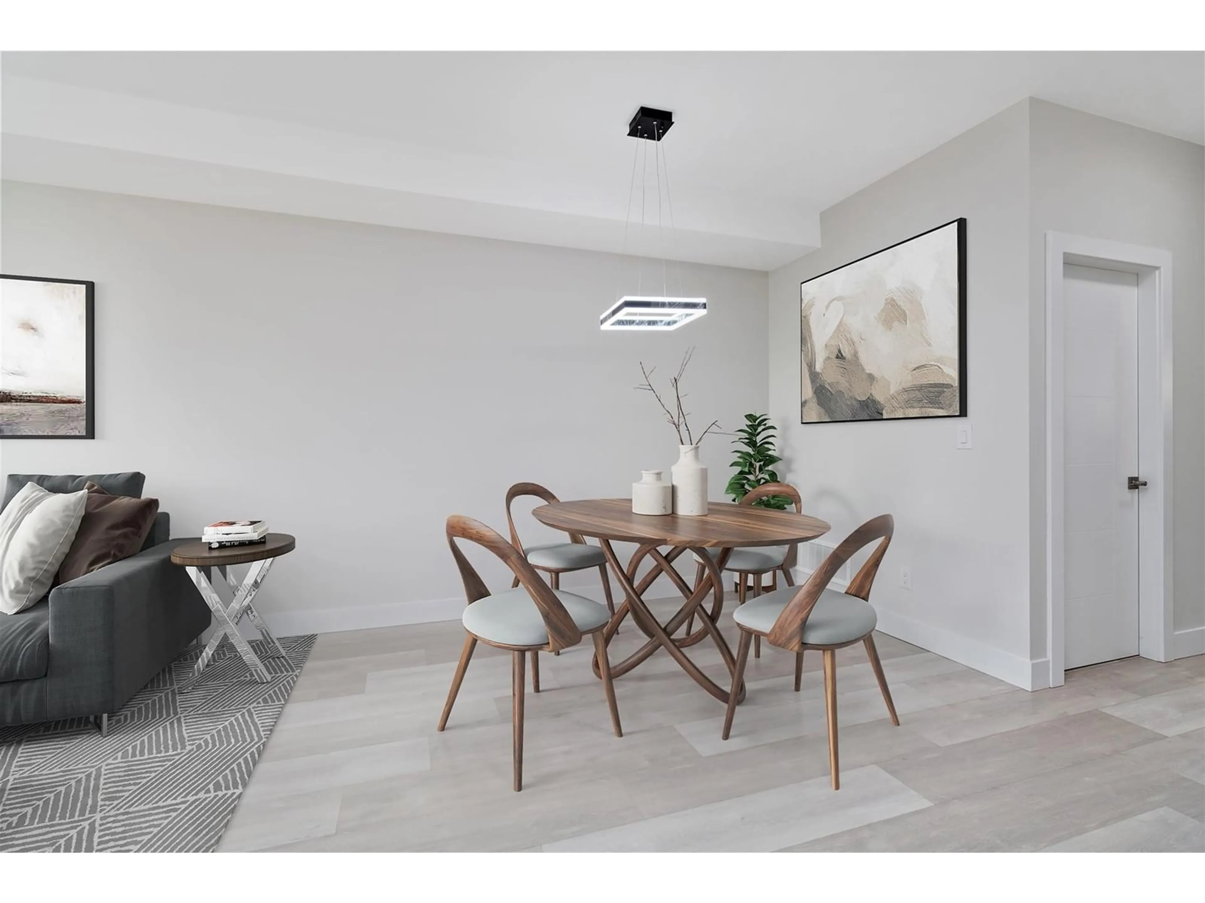 Dining room, ceramic/tile floor for 23 19631 55A AVENUE, Langley British Columbia V3A0L5