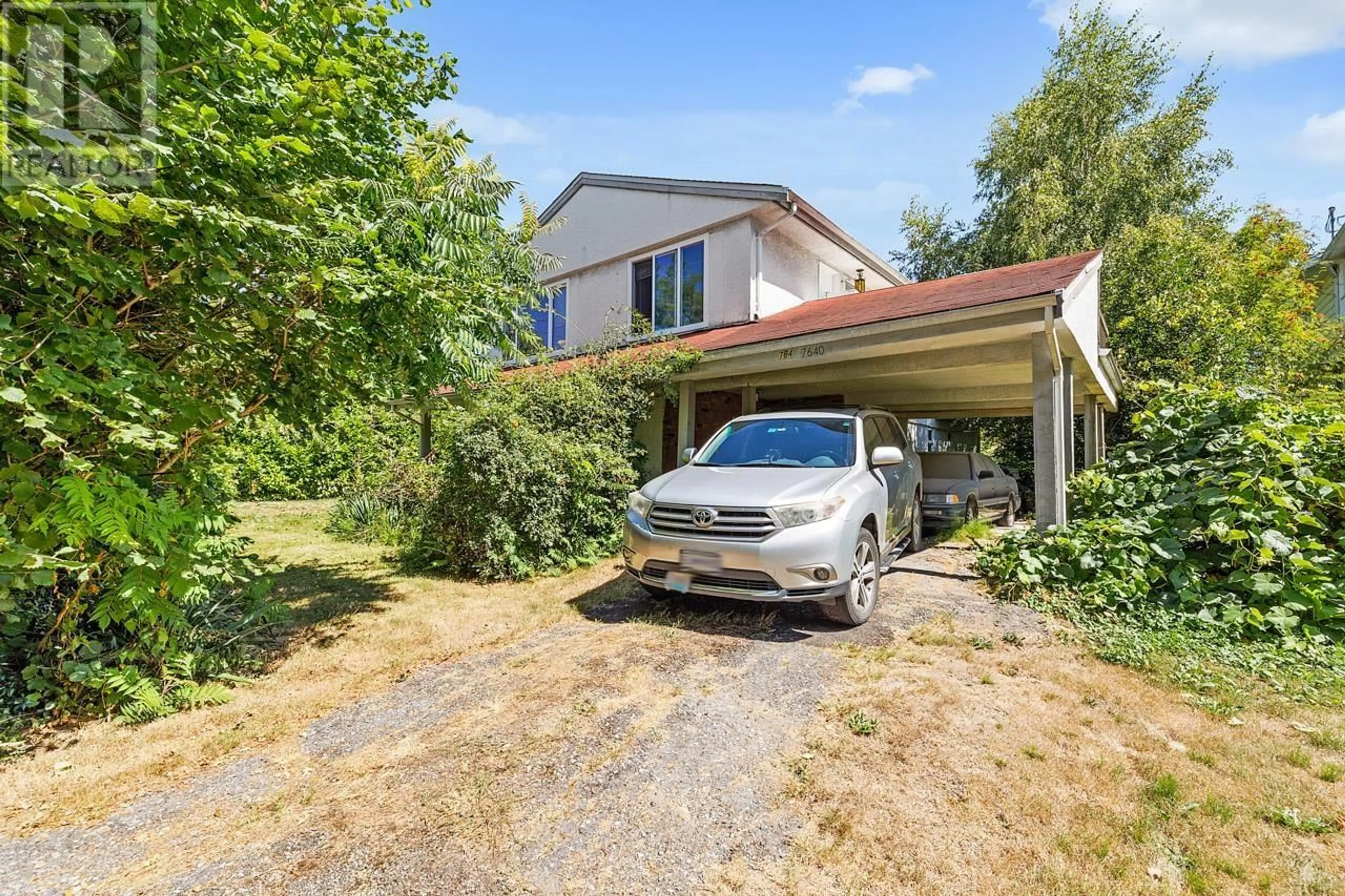 A pic from outside/outdoor area/front of a property/back of a property/a pic from drone, street for 7640 BRIDGE STREET, Richmond British Columbia V6Y2S7