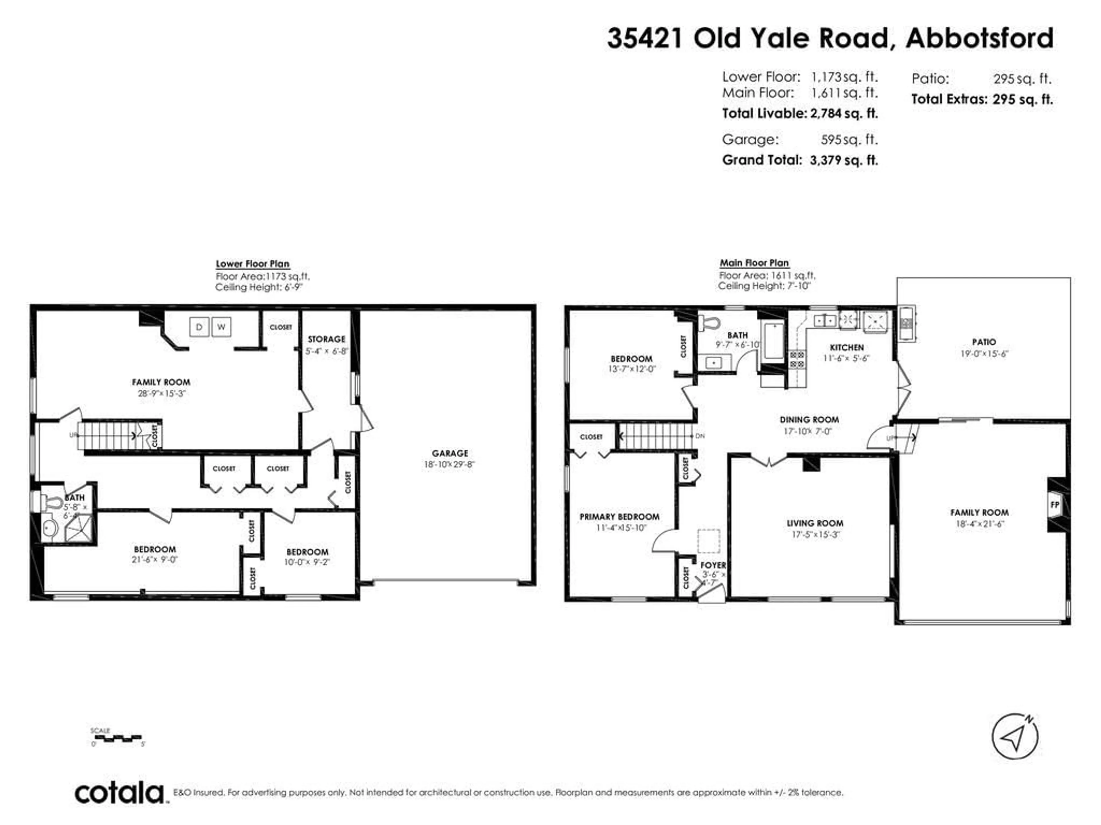Floor plan for 35421 OLD YALE, Abbotsford British Columbia V3G2C5