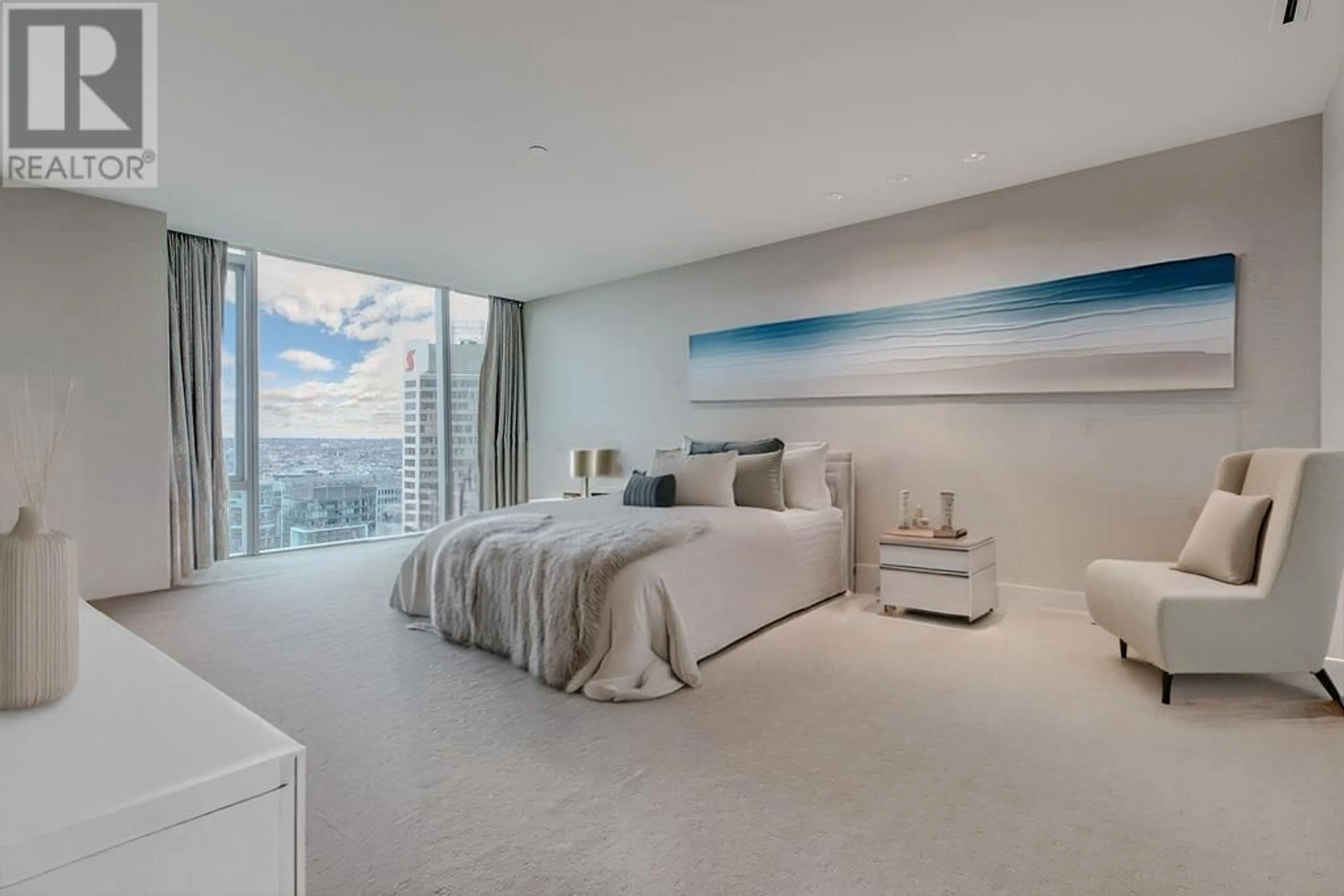 Bedroom with bed, unknown for 3704 - 667 HOWE STREET, Vancouver British Columbia V6C0B5