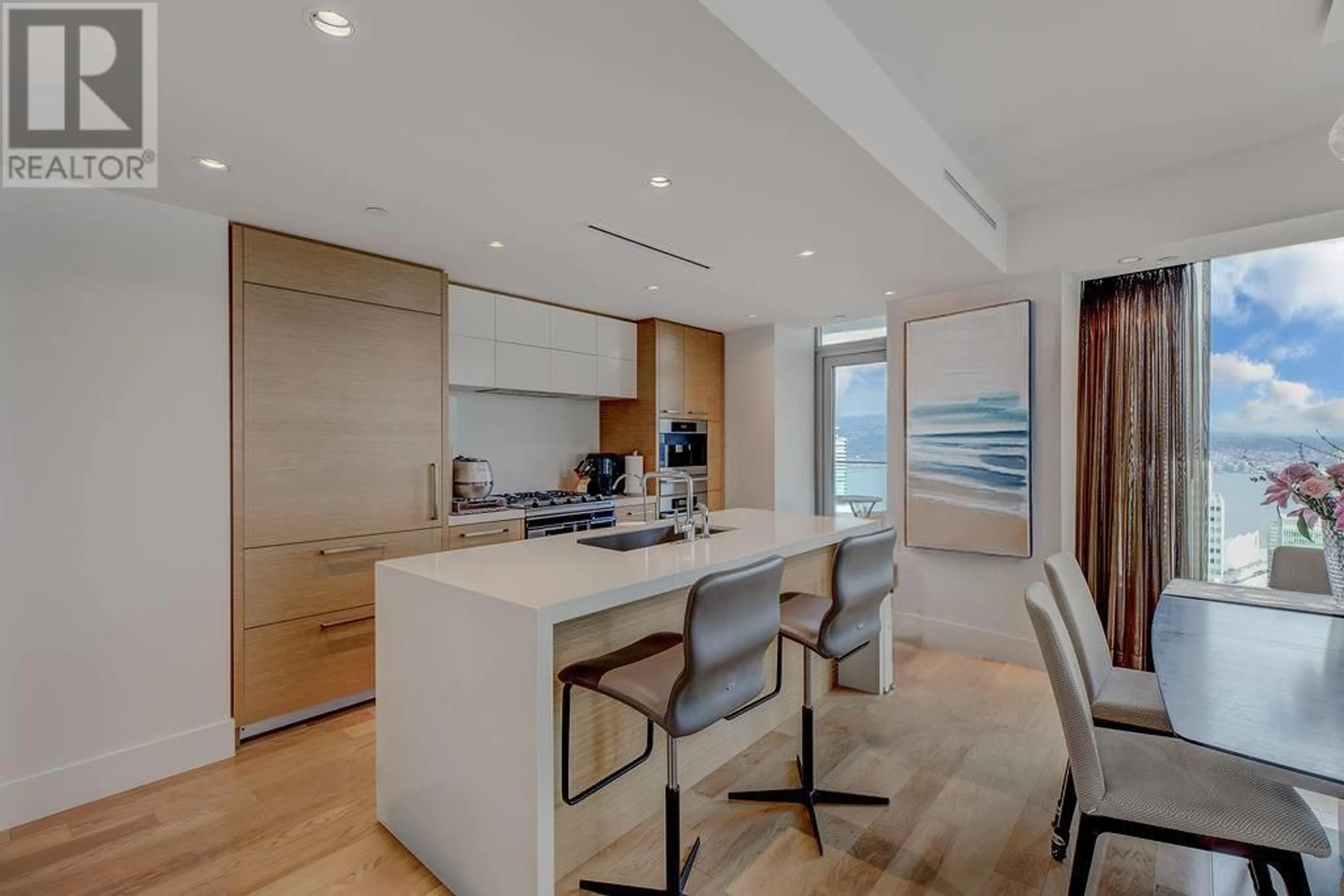 Open concept kitchen, unknown for 3704 - 667 HOWE STREET, Vancouver British Columbia V6C0B5