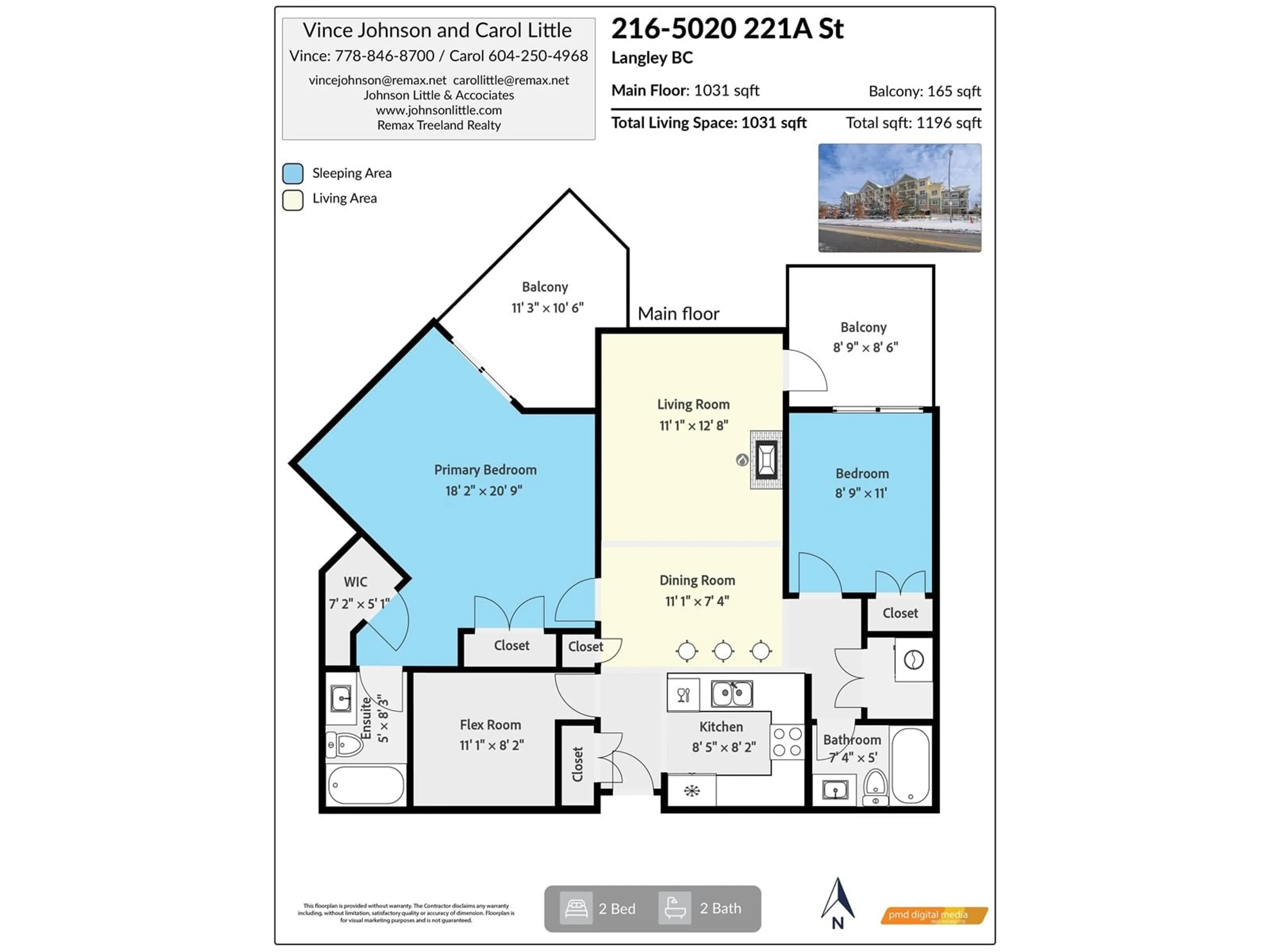 Floor plan for 216 5020 221A STREET, Langley British Columbia V2Y0V5