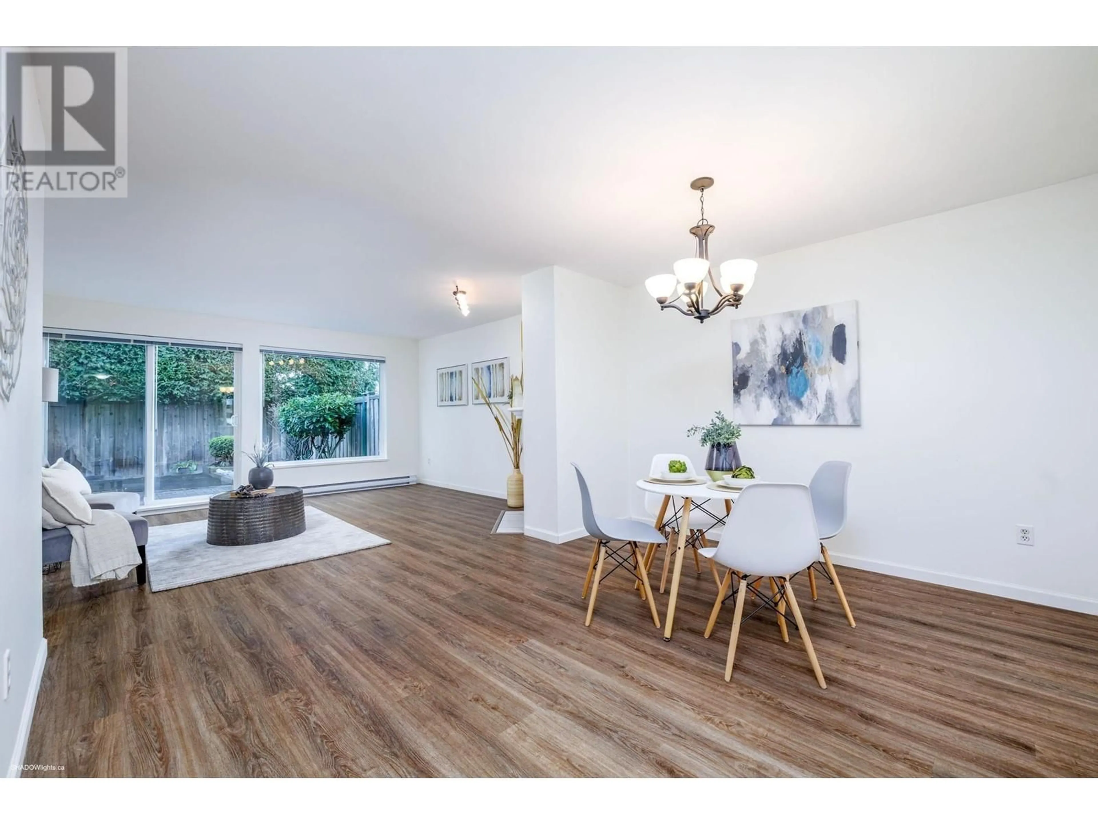 Dining room, wood/laminate floor for 109 4889 53 STREET, Delta British Columbia V4K2Z3