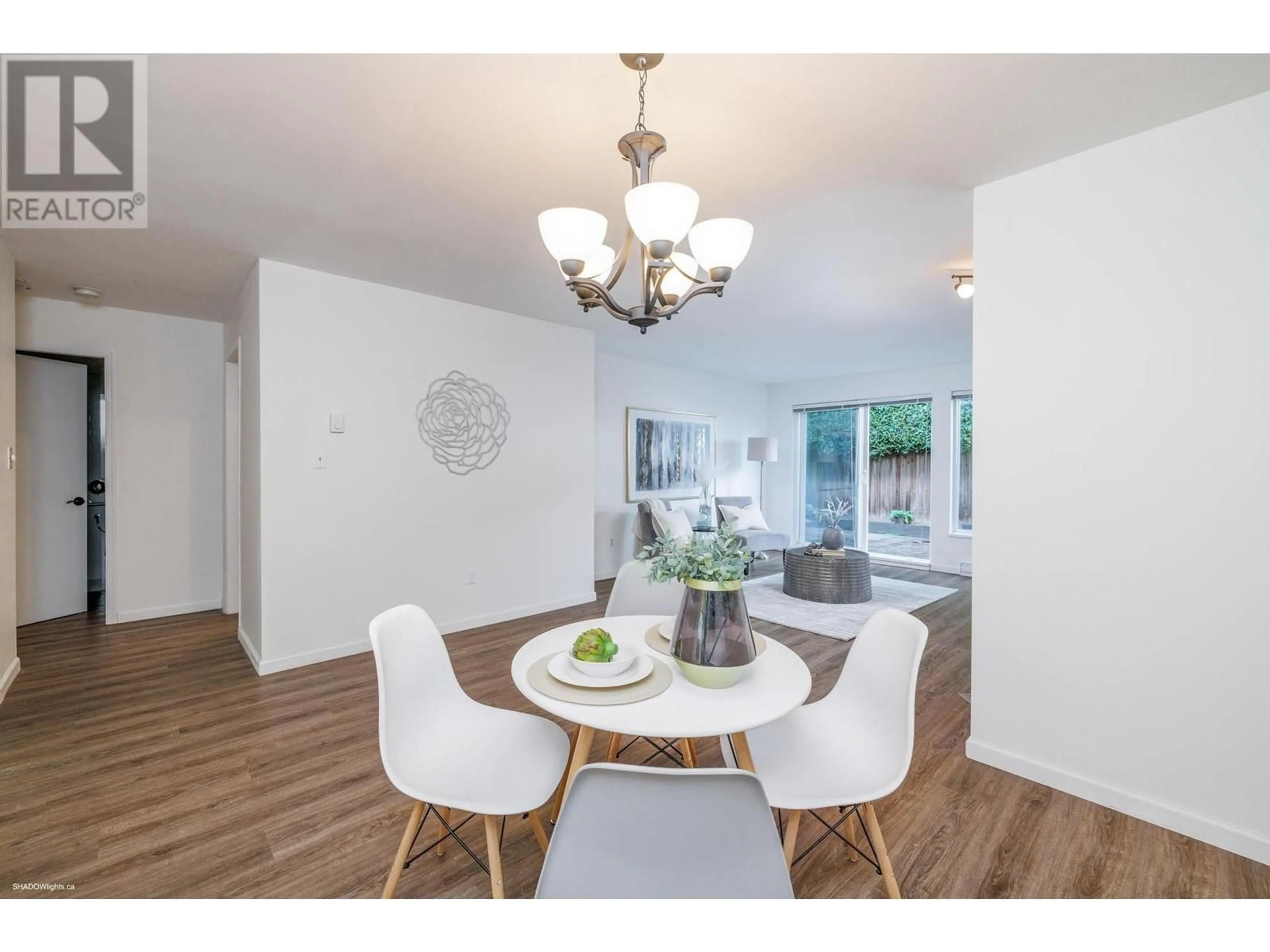 Dining room, wood/laminate floor for 109 4889 53 STREET, Delta British Columbia V4K2Z3