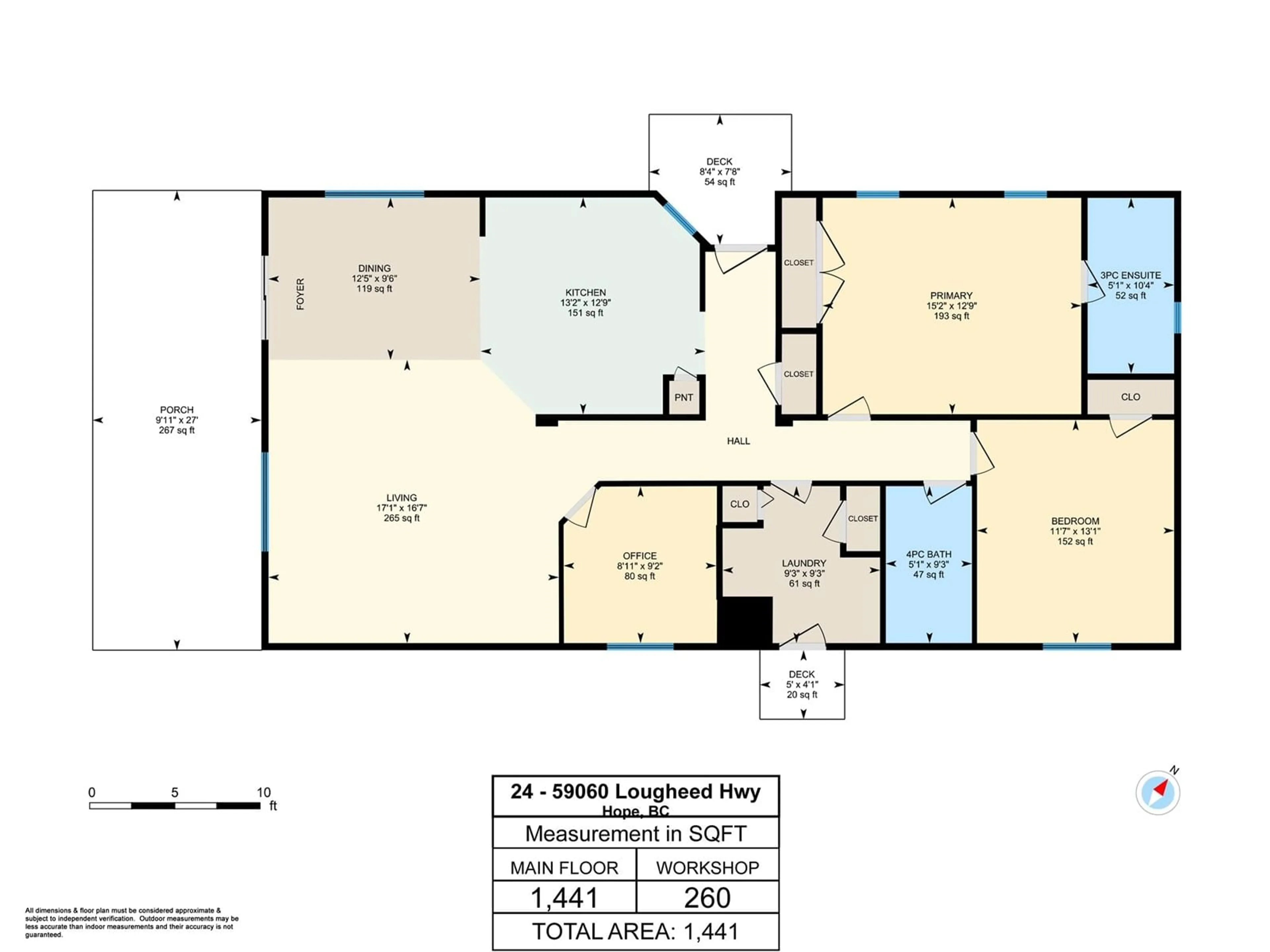 Floor plan for 24 - 59060 LOUGHEED HIGHWAY, Agassiz British Columbia V0X1L3