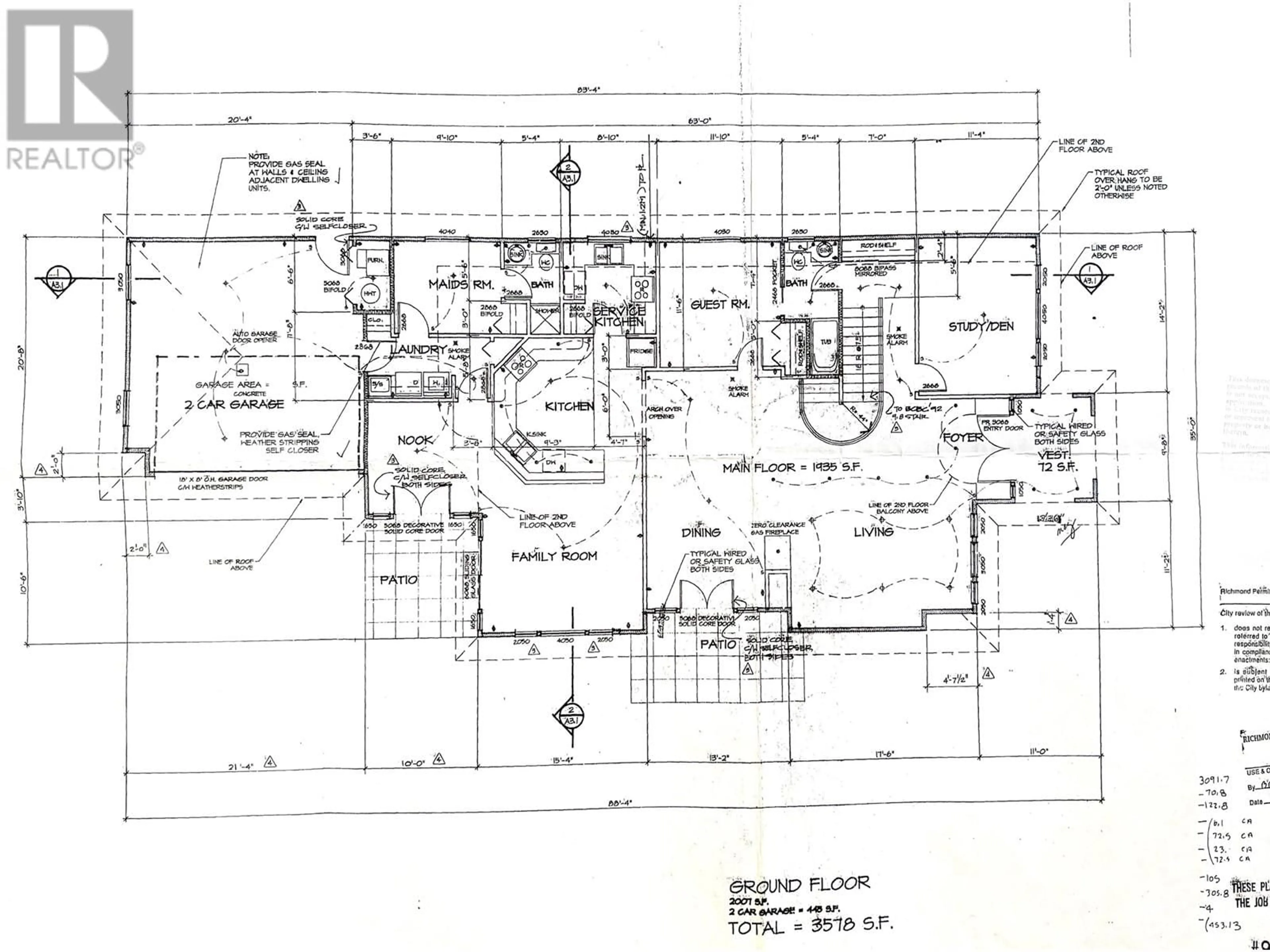 Floor plan for 5948 LANCING ROAD, Richmond British Columbia V7C3A1