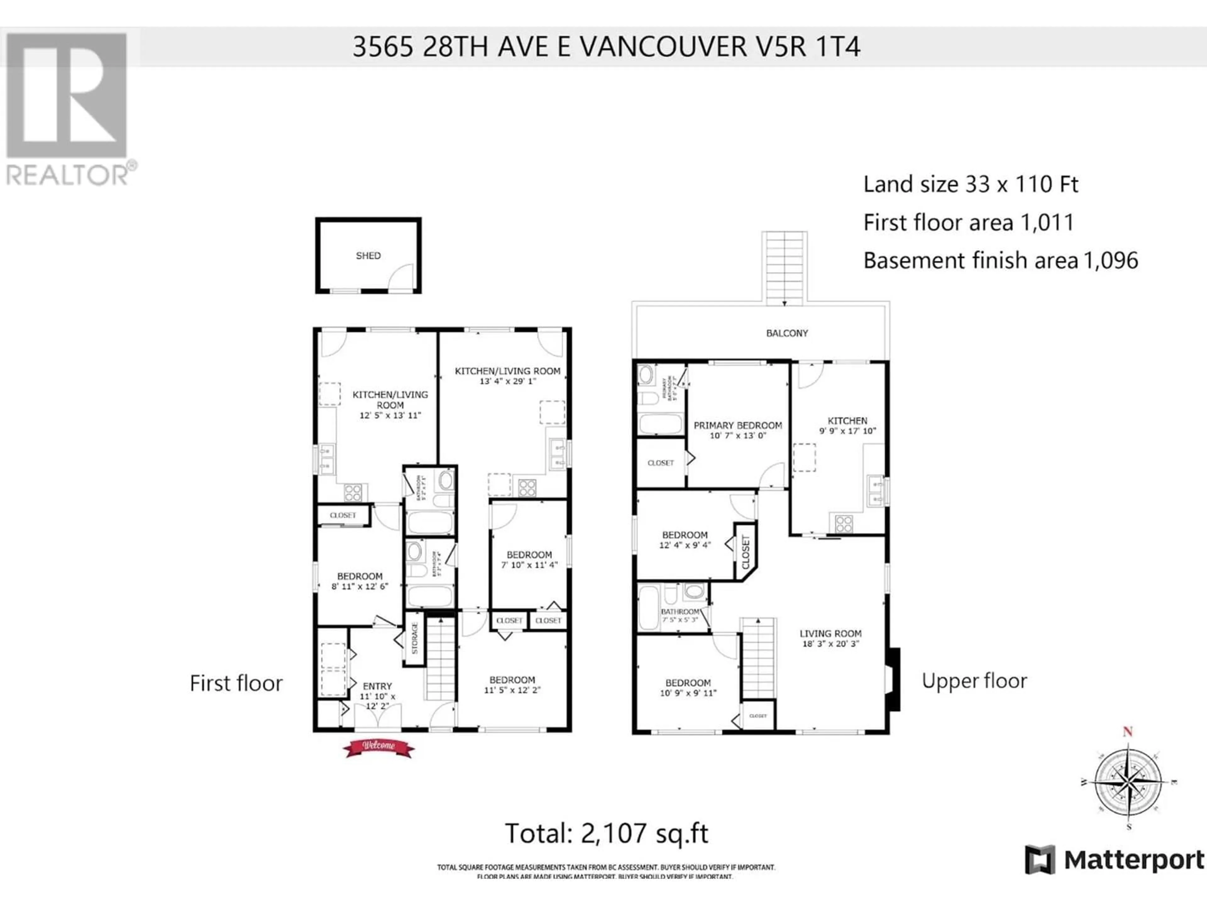 Floor plan for 3565 E 28TH AVENUE, Vancouver British Columbia V5R1T4