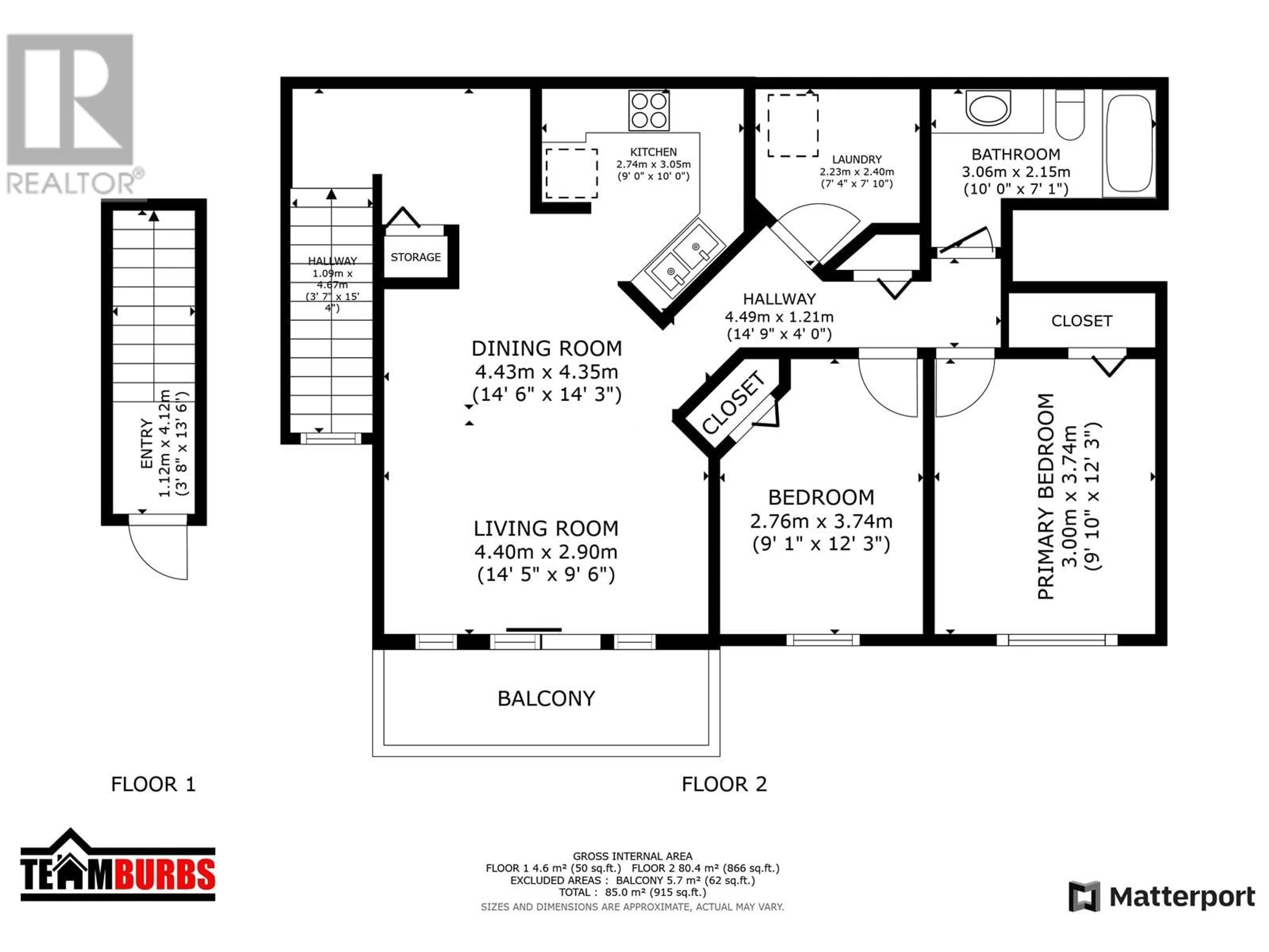 Floor plan for B7 389 HILL STREET, Quesnel British Columbia V2J1S8