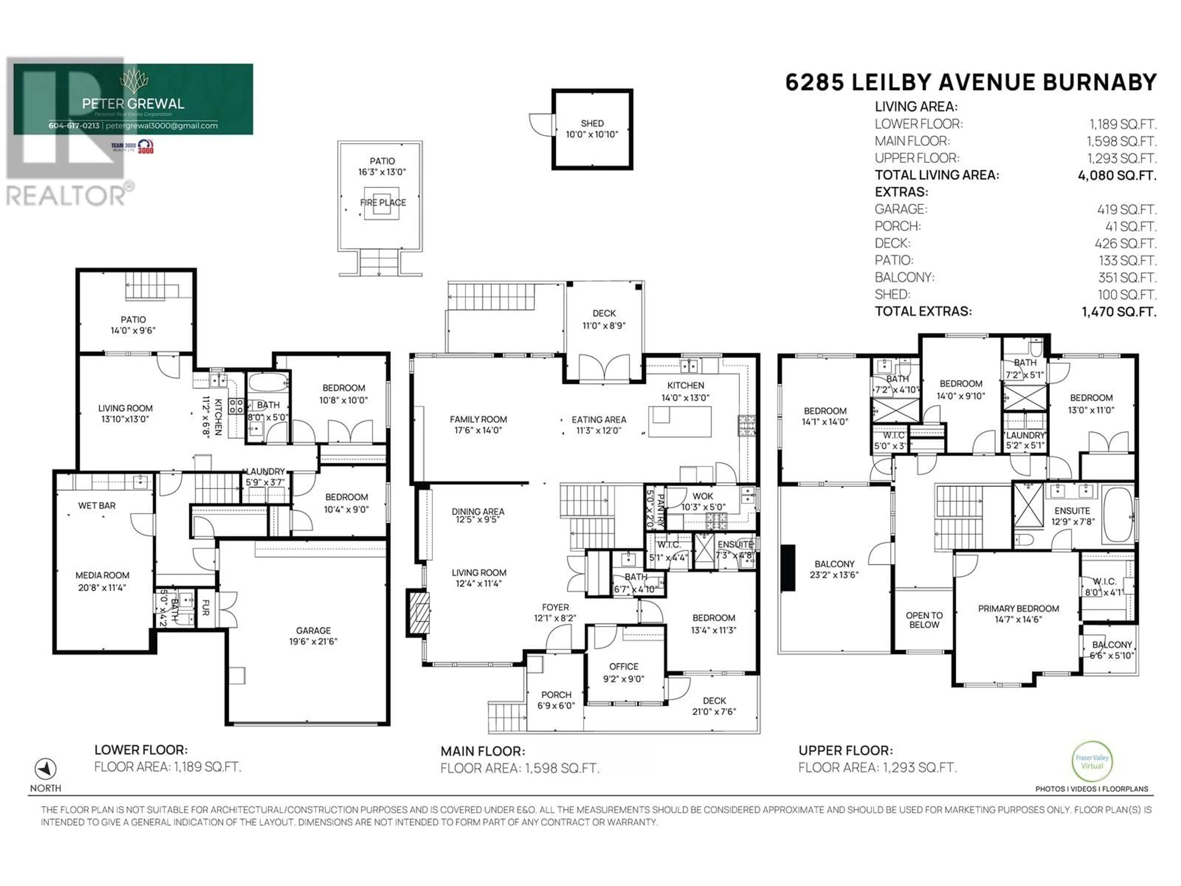 Floor plan for 6285 LEIBLY AVENUE, Burnaby British Columbia V5E3C7