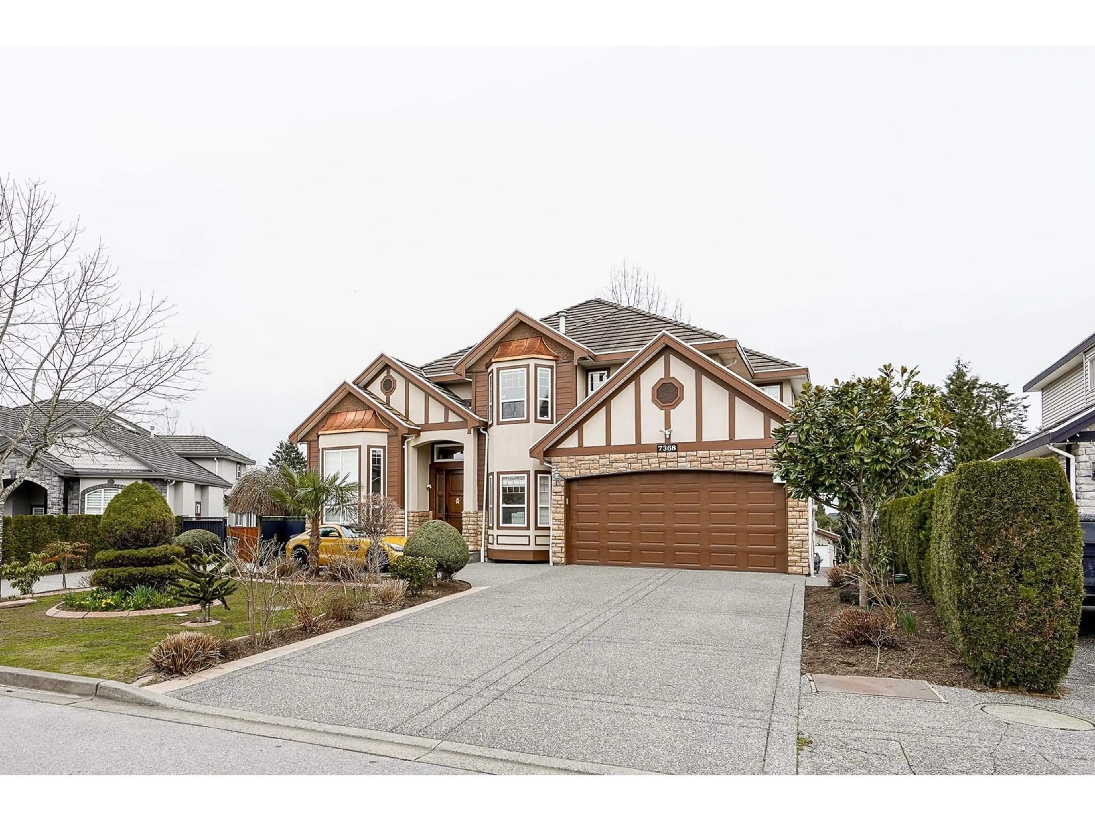 Home with brick exterior material, street for 7368 149 STREET, Surrey British Columbia V3S0T8