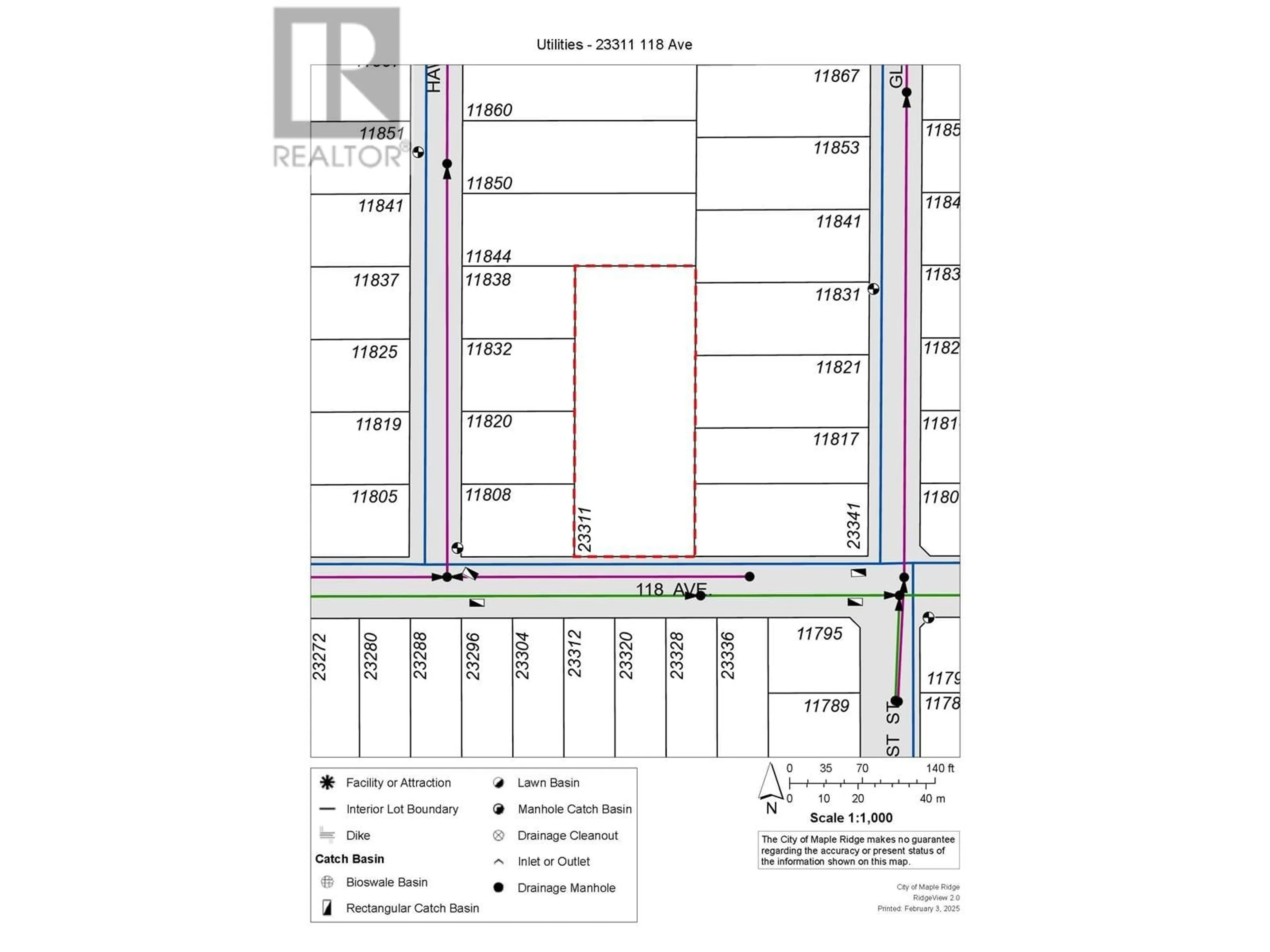 Floor plan for 23311 118 AVENUE, Maple Ridge British Columbia V2X2N3