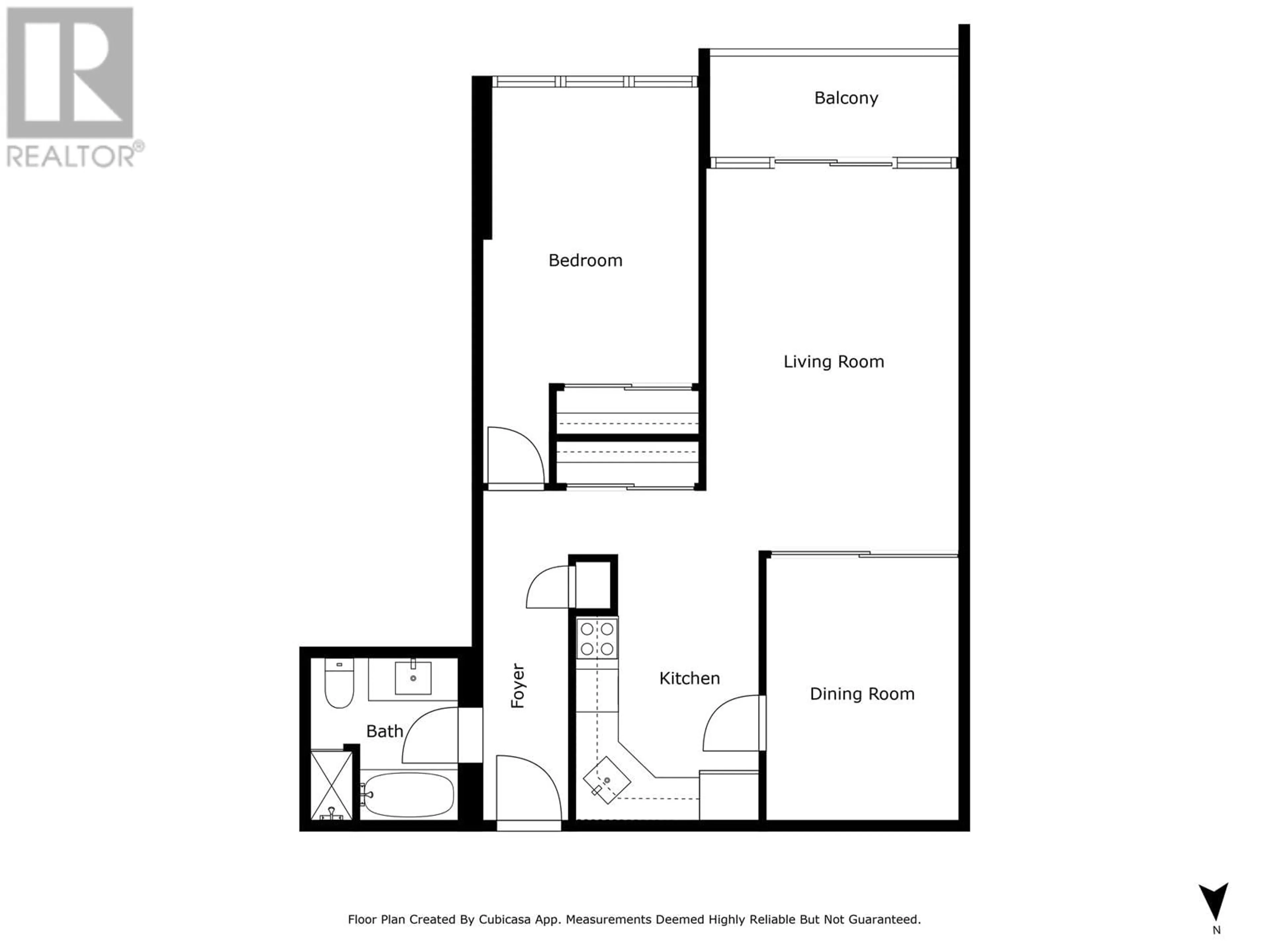 Floor plan for 307 6651 MINORU BOULEVARD, Richmond British Columbia V6Y1Z2