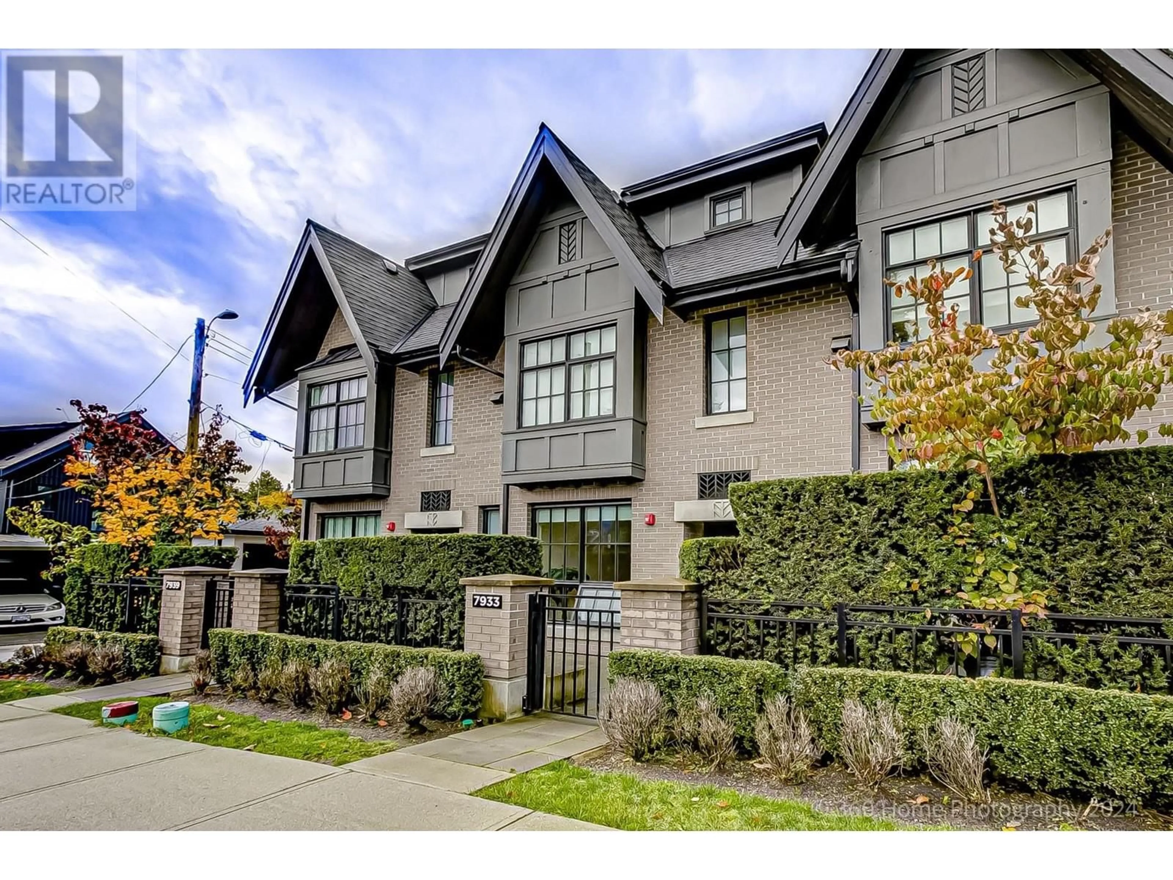 Home with brick exterior material, street for 7933 OAK STREET, Vancouver British Columbia V6P0H9