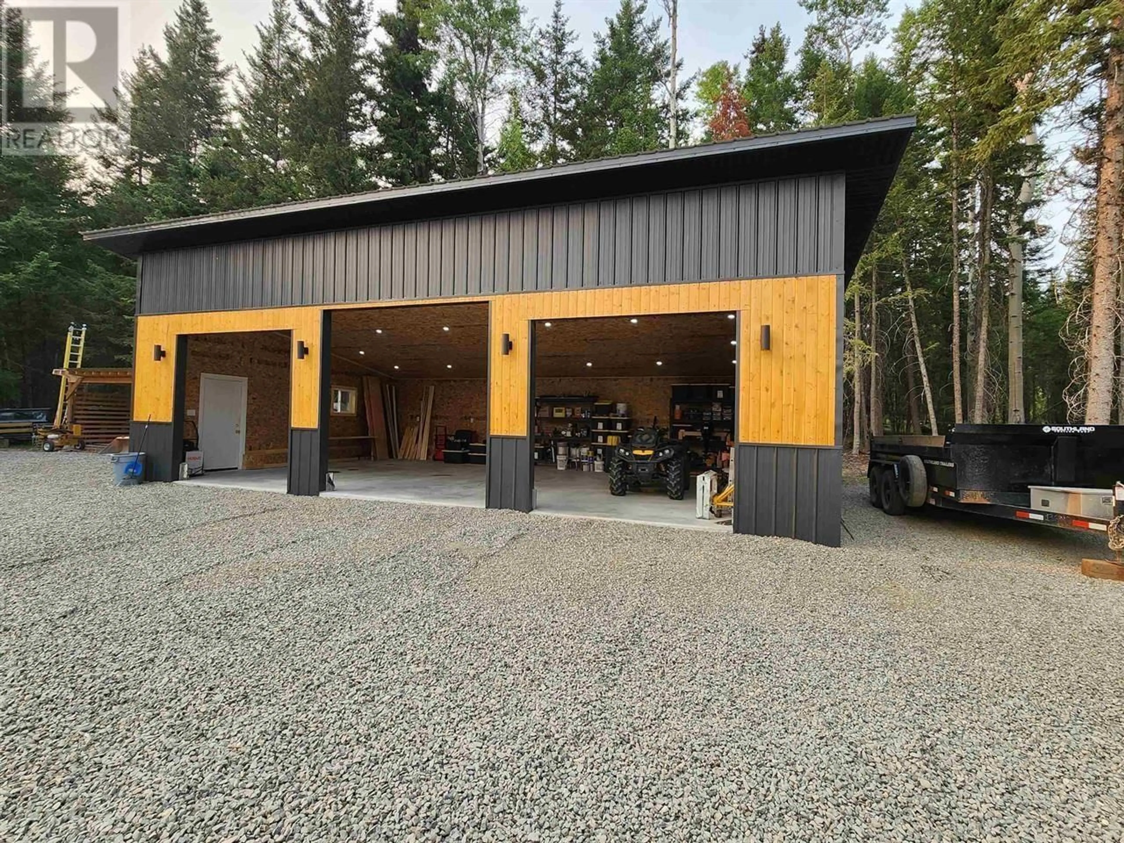 Indoor garage for 6847 FAWN LK AC01 ROAD, 100 Mile House British Columbia V0K1X1