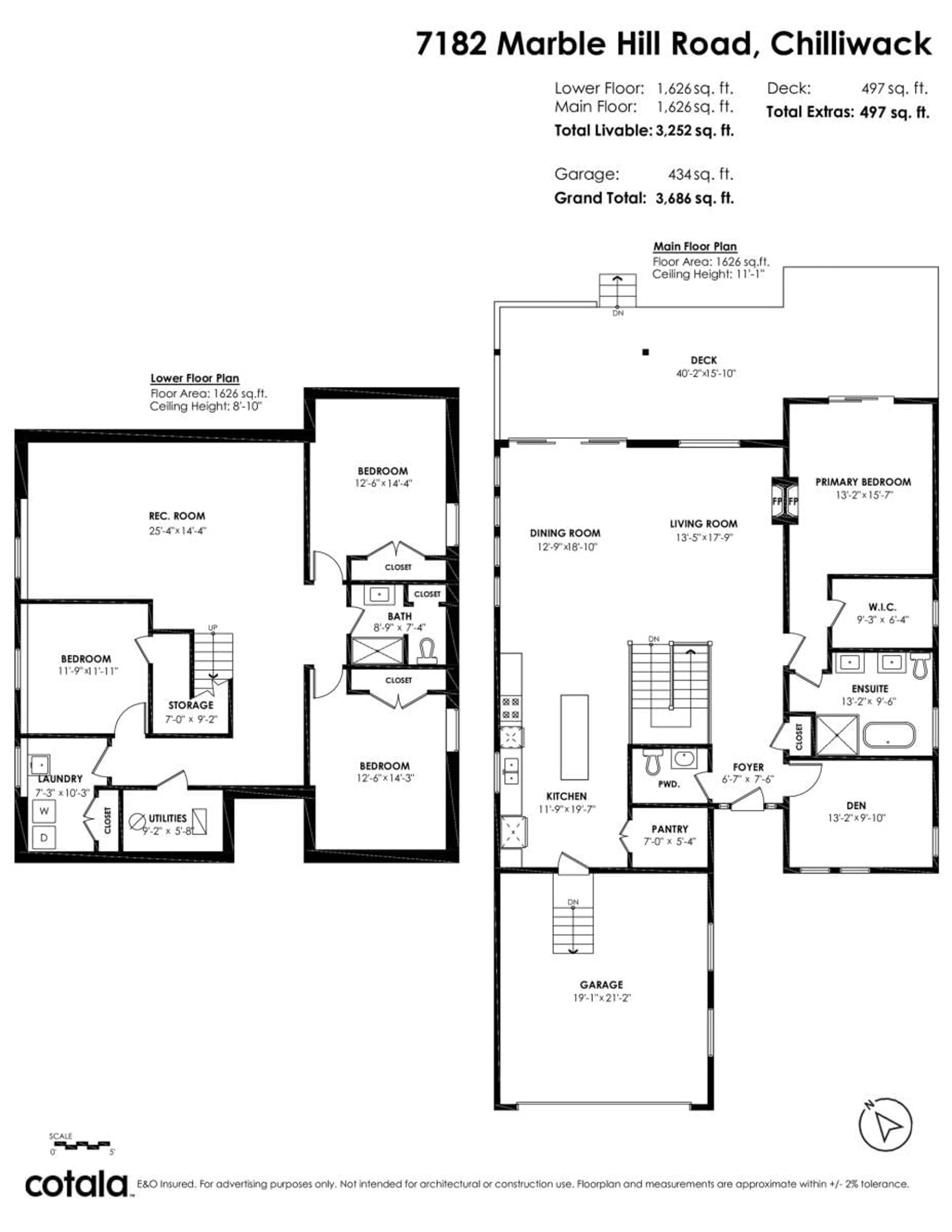 Floor plan for 7182 MARBLE HILL ROAD|Eastern Hillsides, Chilliwack British Columbia V4Z0A3