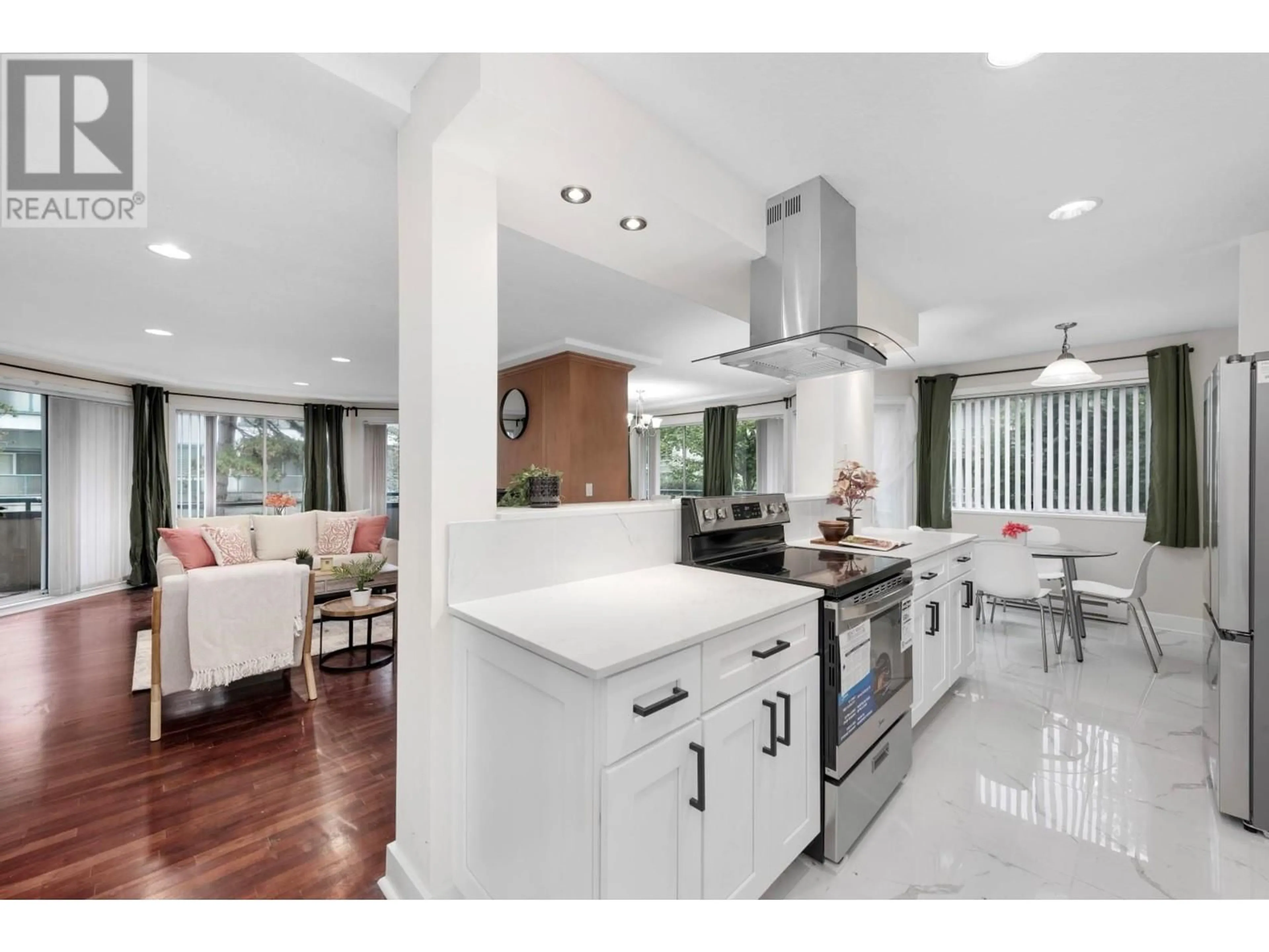 Open concept kitchen, unknown for 107 8600 LANSDOWNE ROAD, Richmond British Columbia V6X3L6