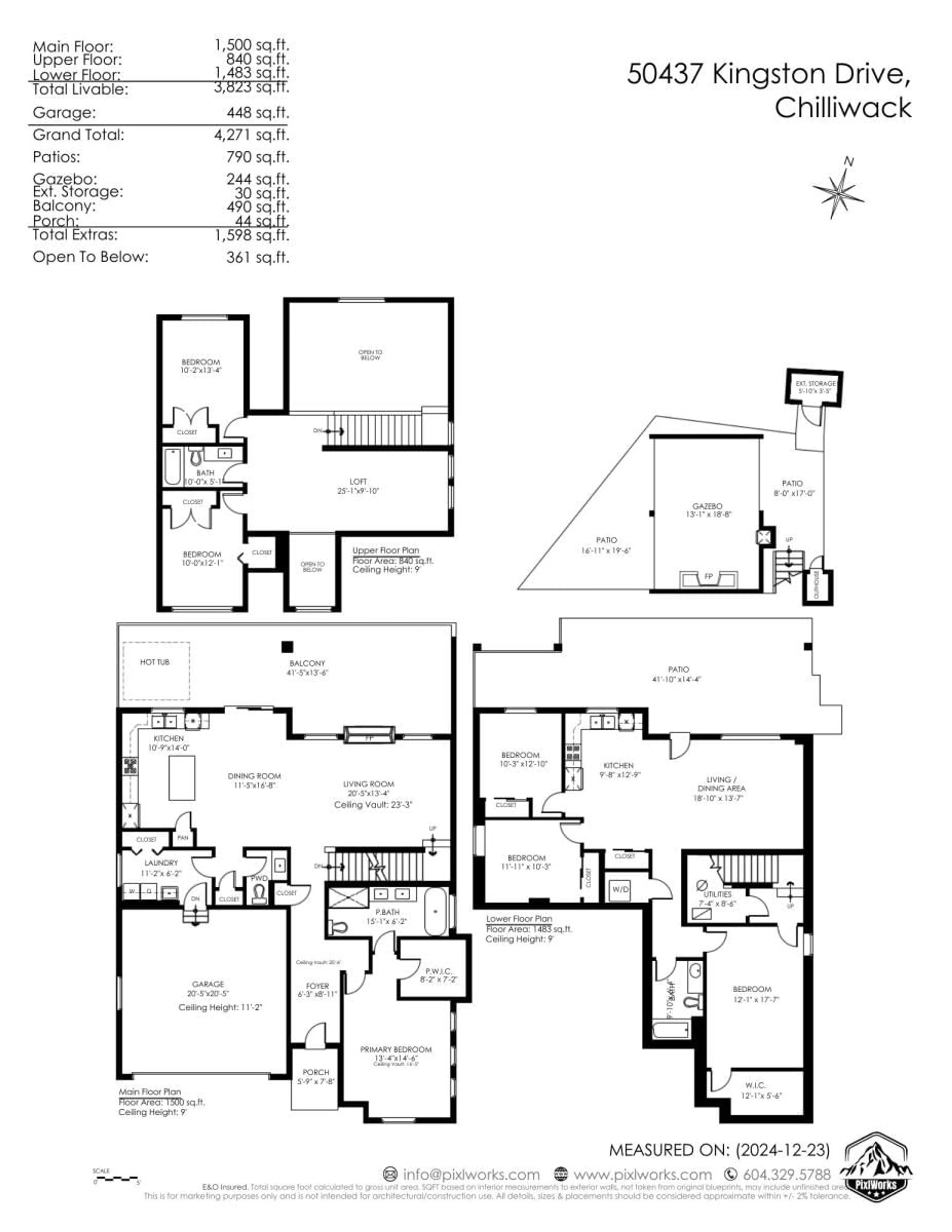 Floor plan for 50437 KINGSTON DRIVE|Eastern Hillsides, Chilliwack British Columbia V4Z0C2