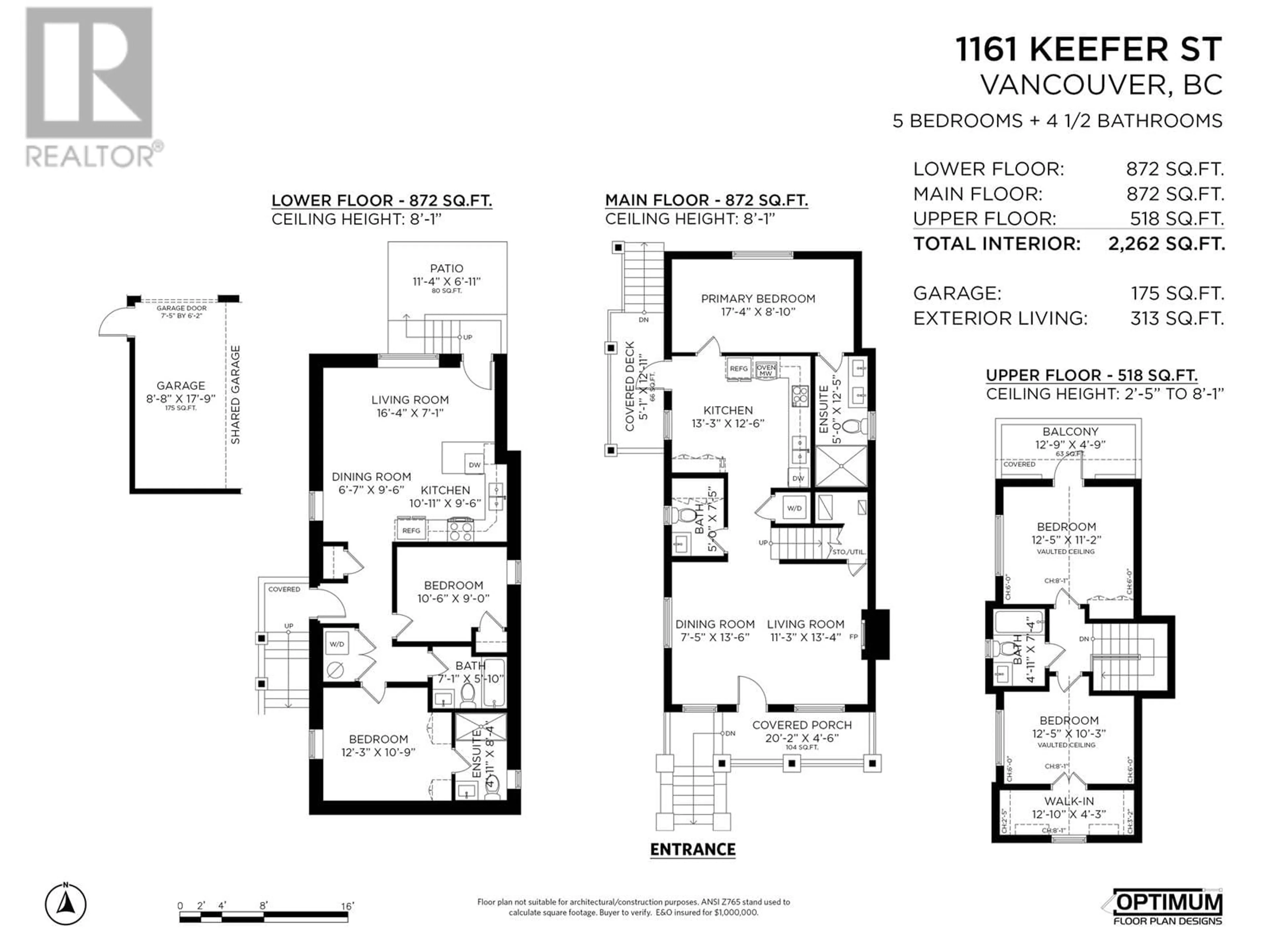 Floor plan for 1161 KEEFER STREET, Vancouver British Columbia V6A1Z2