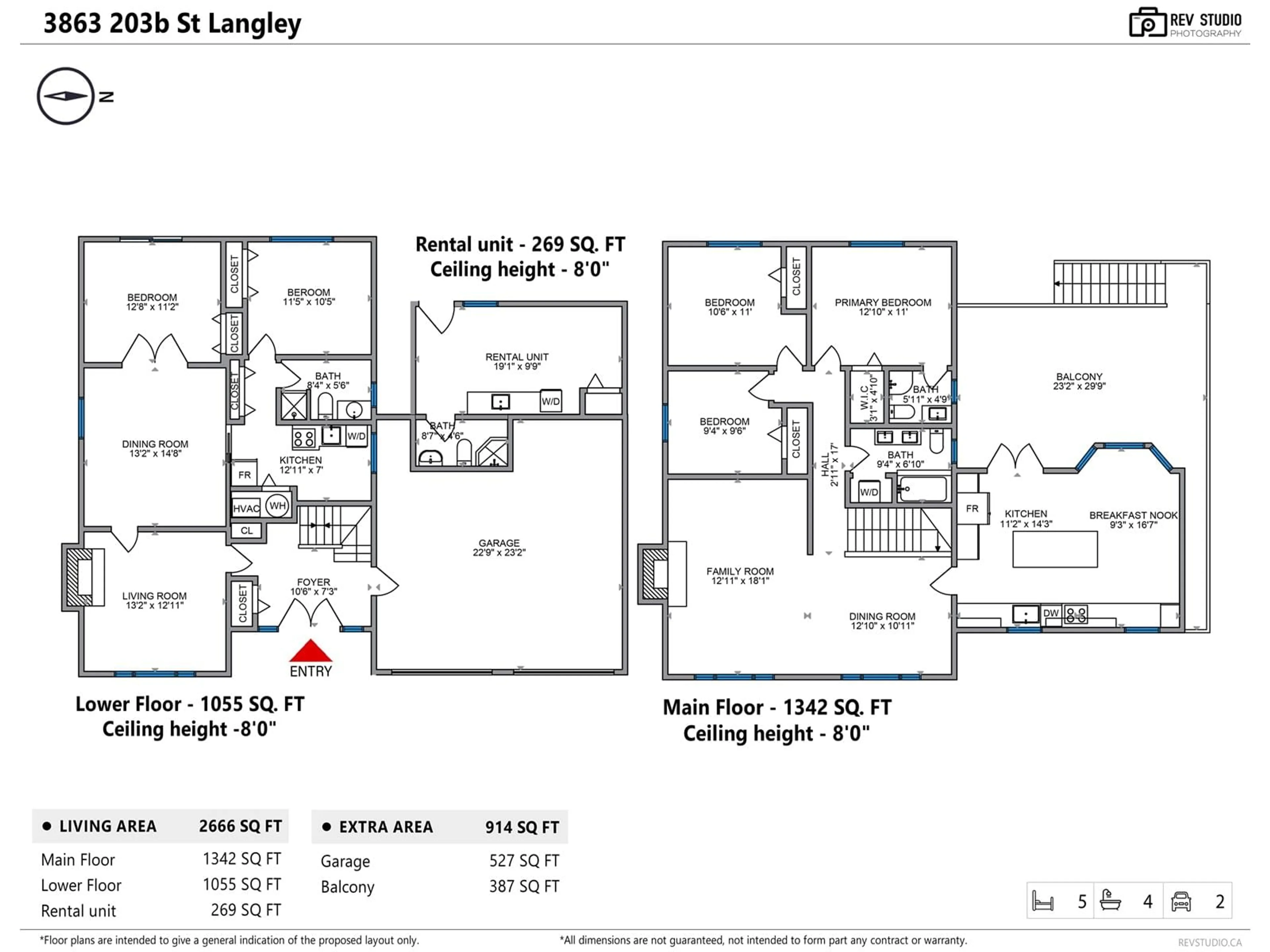 Floor plan for 3863 203B STREET, Langley British Columbia V3A4X1