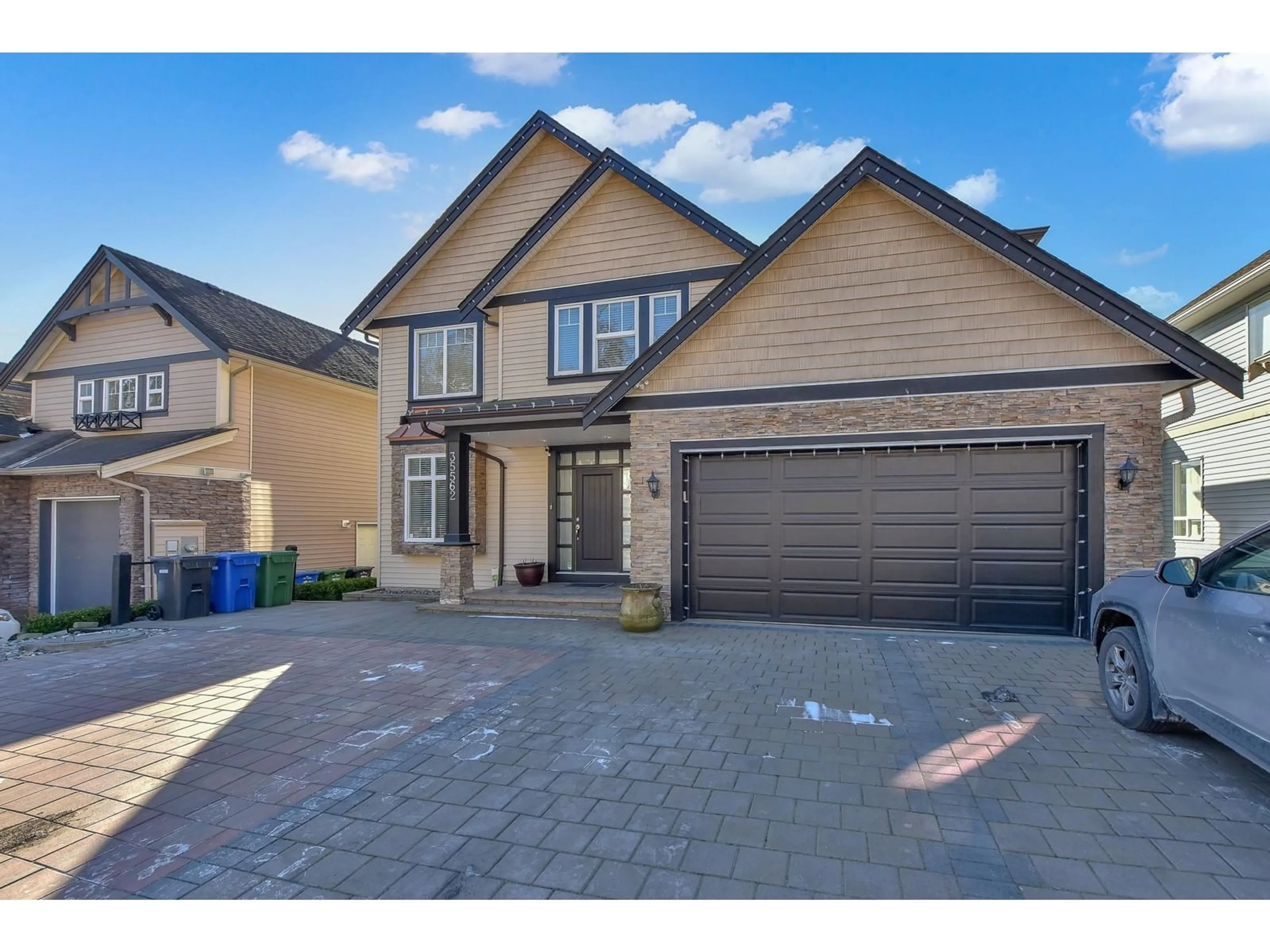 Home with brick exterior material, street for 35562 ZANATTA LANE, Abbotsford British Columbia V3G0B4