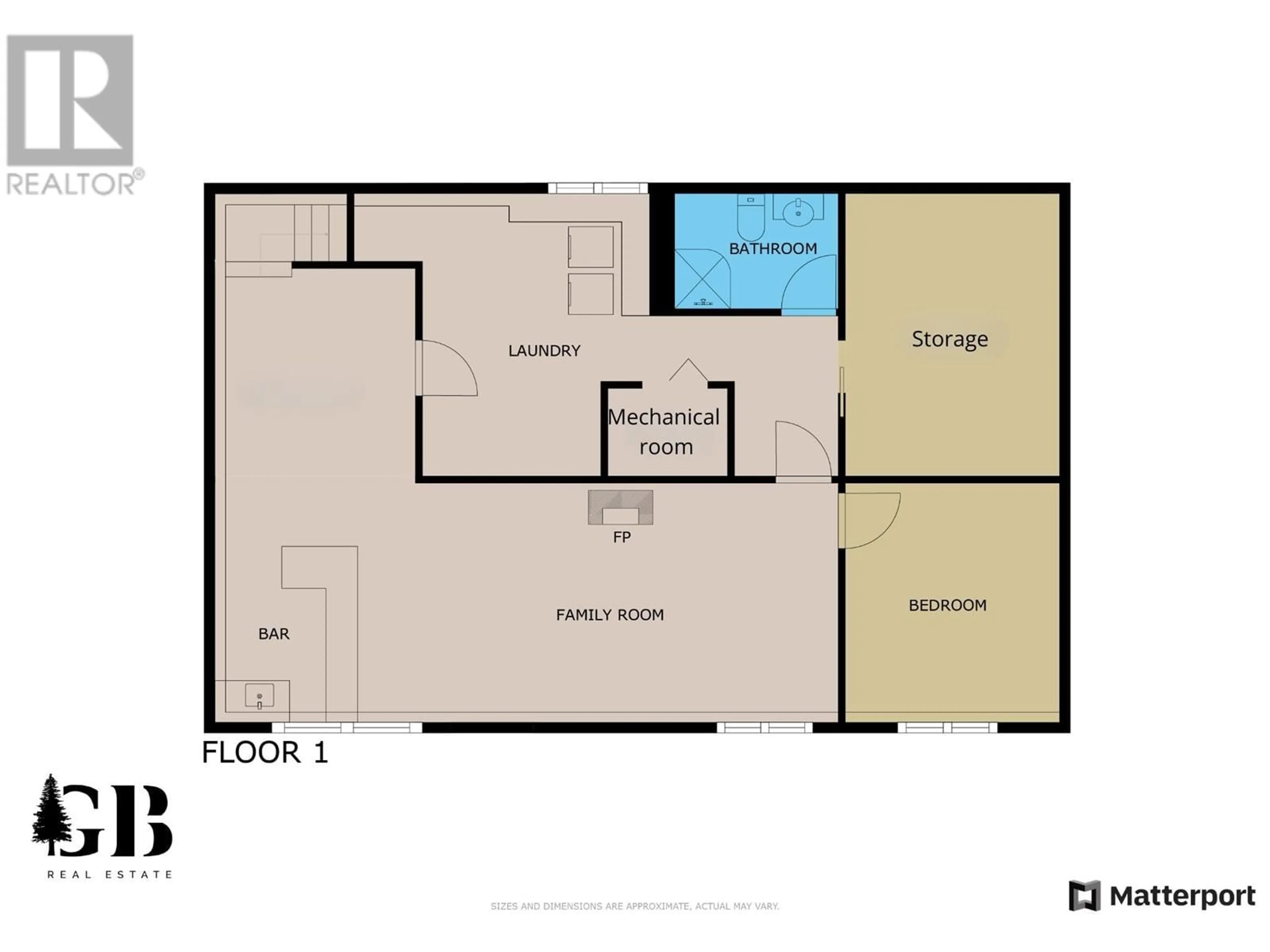 Floor plan for 83 BAKER STREET, Kitimat British Columbia V8C1A8