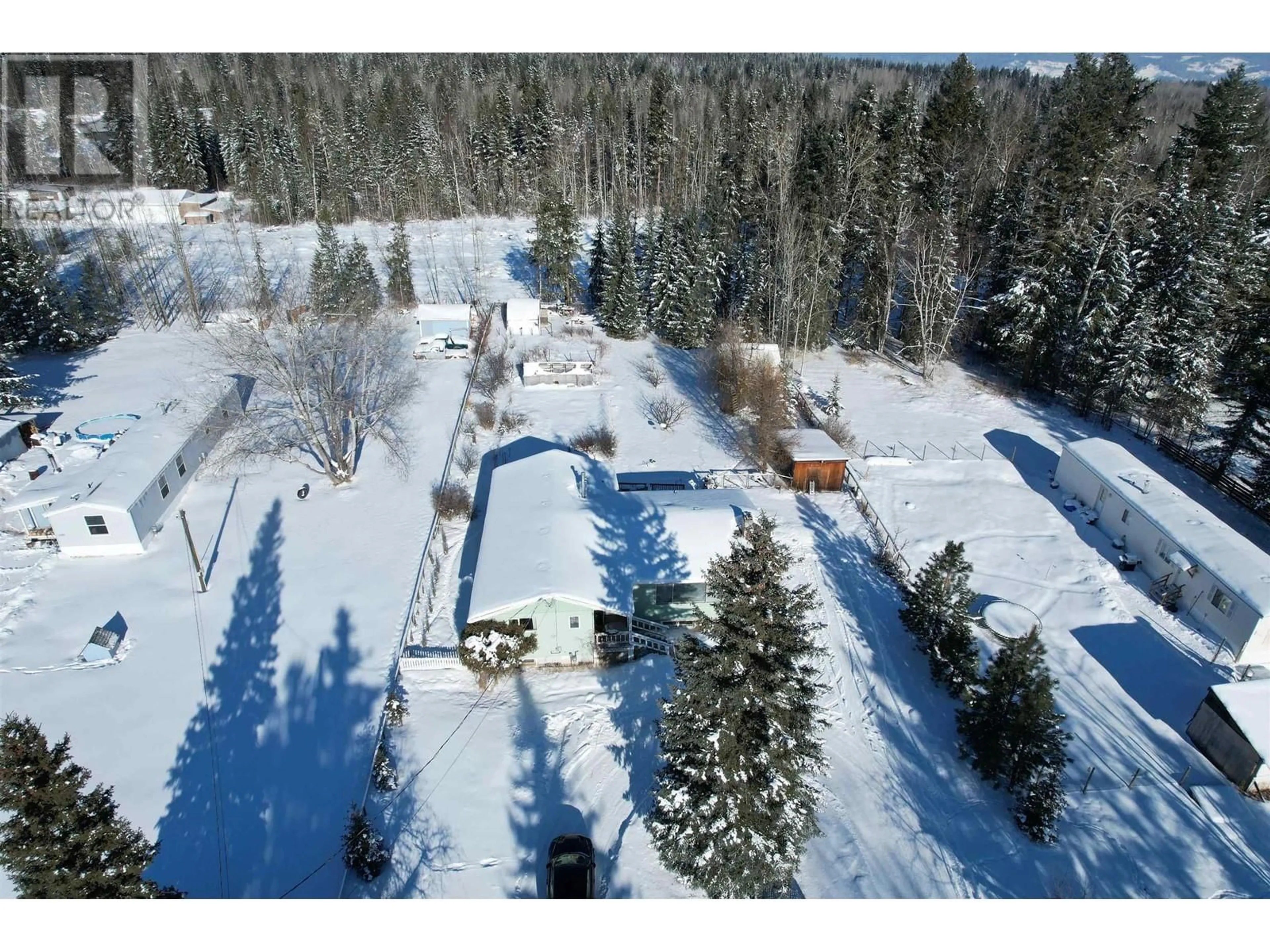 A pic from outside/outdoor area/front of a property/back of a property/a pic from drone, unknown for 2276 HEATON ROAD, Quesnel British Columbia V2J7C4