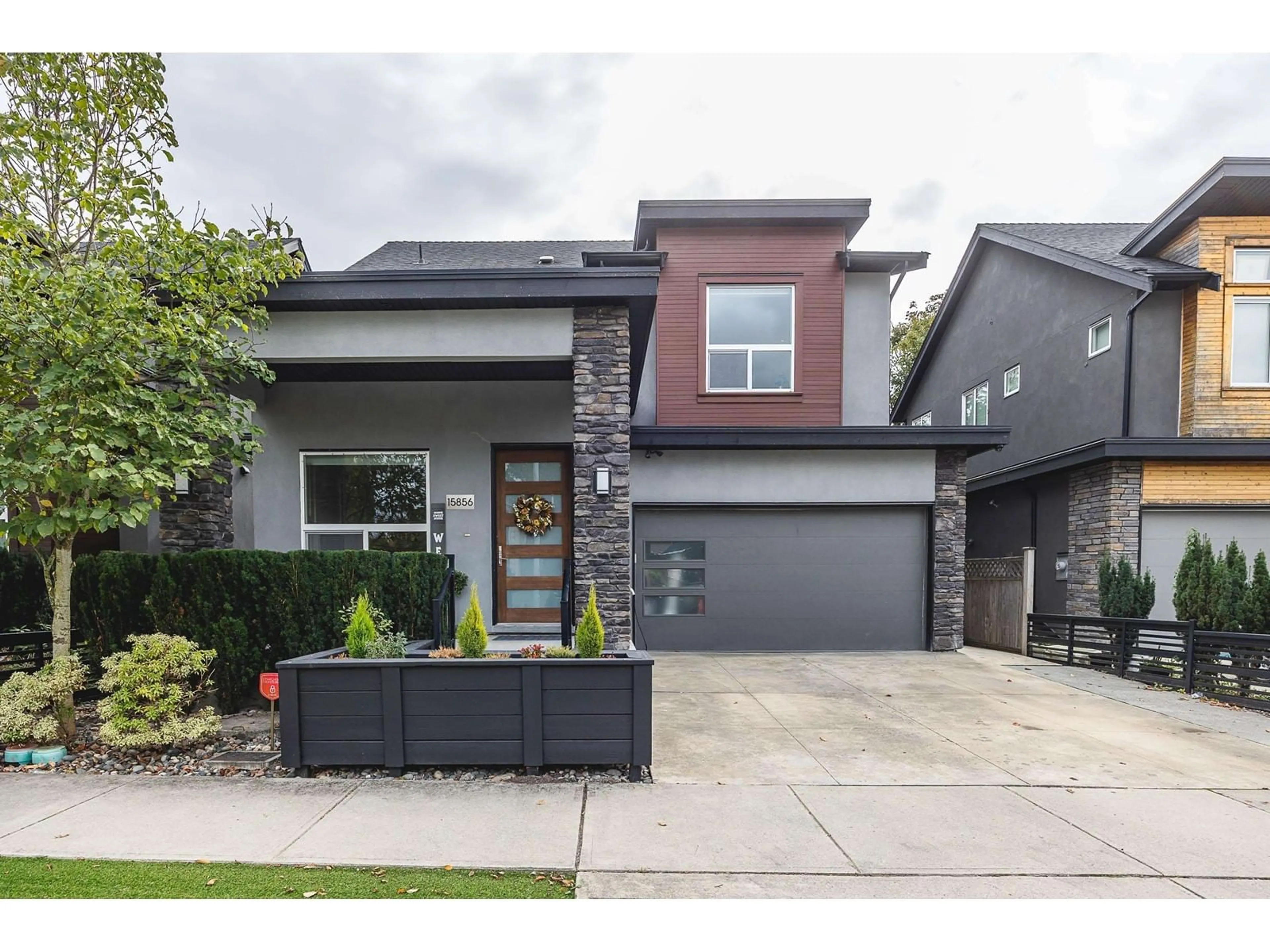 Home with brick exterior material, street for 15856 105A AVENUE, Surrey British Columbia V4N3J4