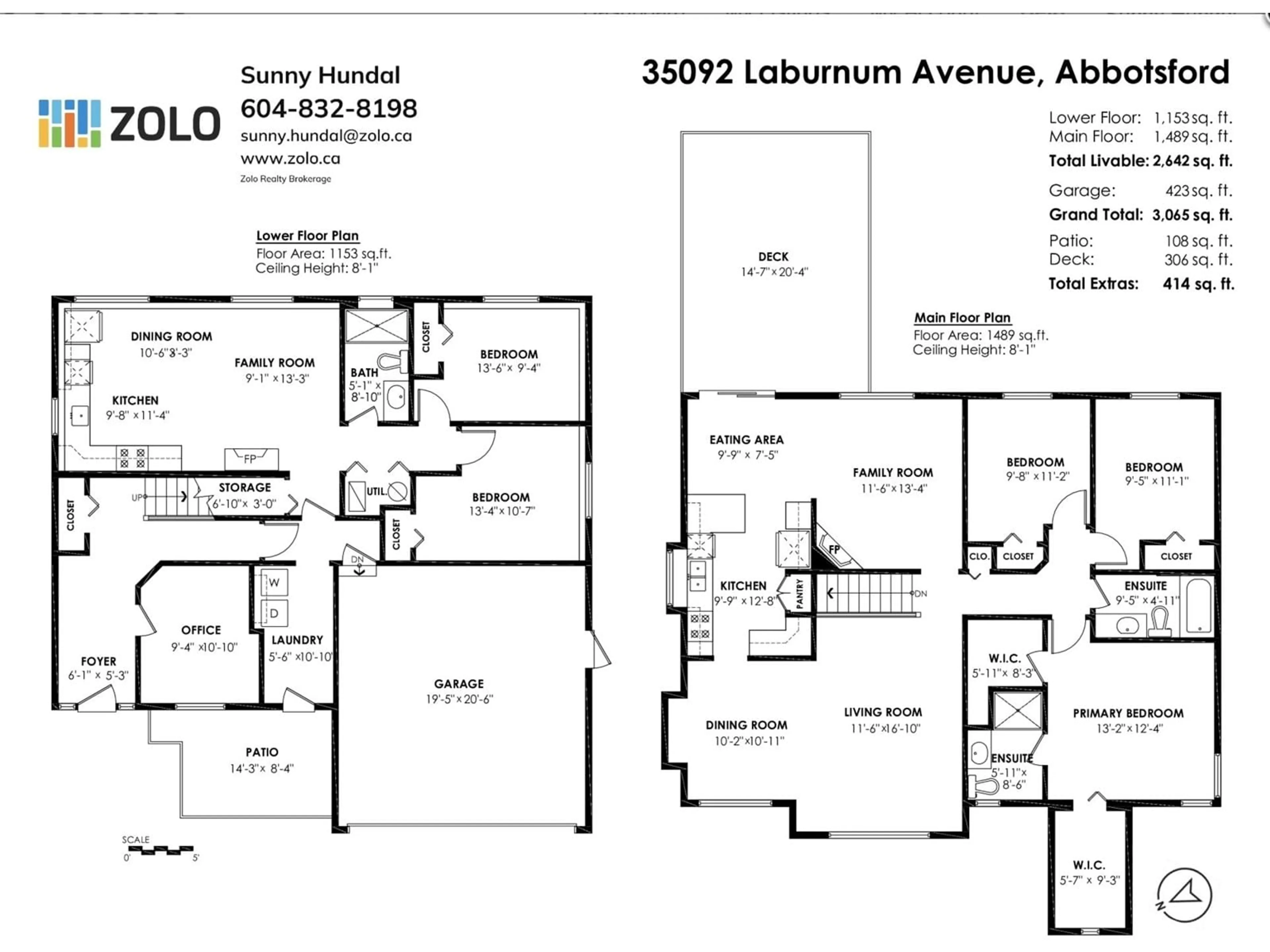 Floor plan for 35092 LABURNUM AVENUE, Abbotsford British Columbia V2S8K3