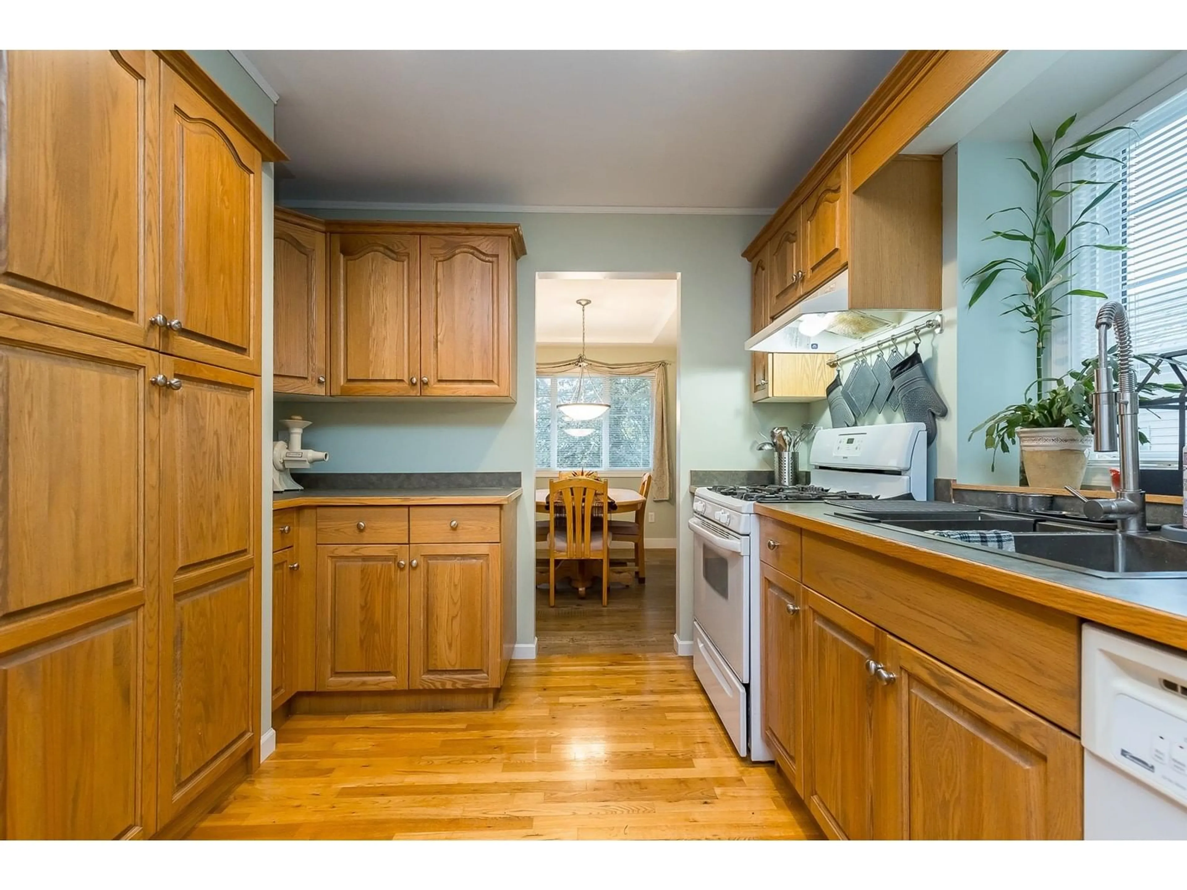 Standard kitchen, wood/laminate floor for 35092 LABURNUM AVENUE, Abbotsford British Columbia V2S8K3