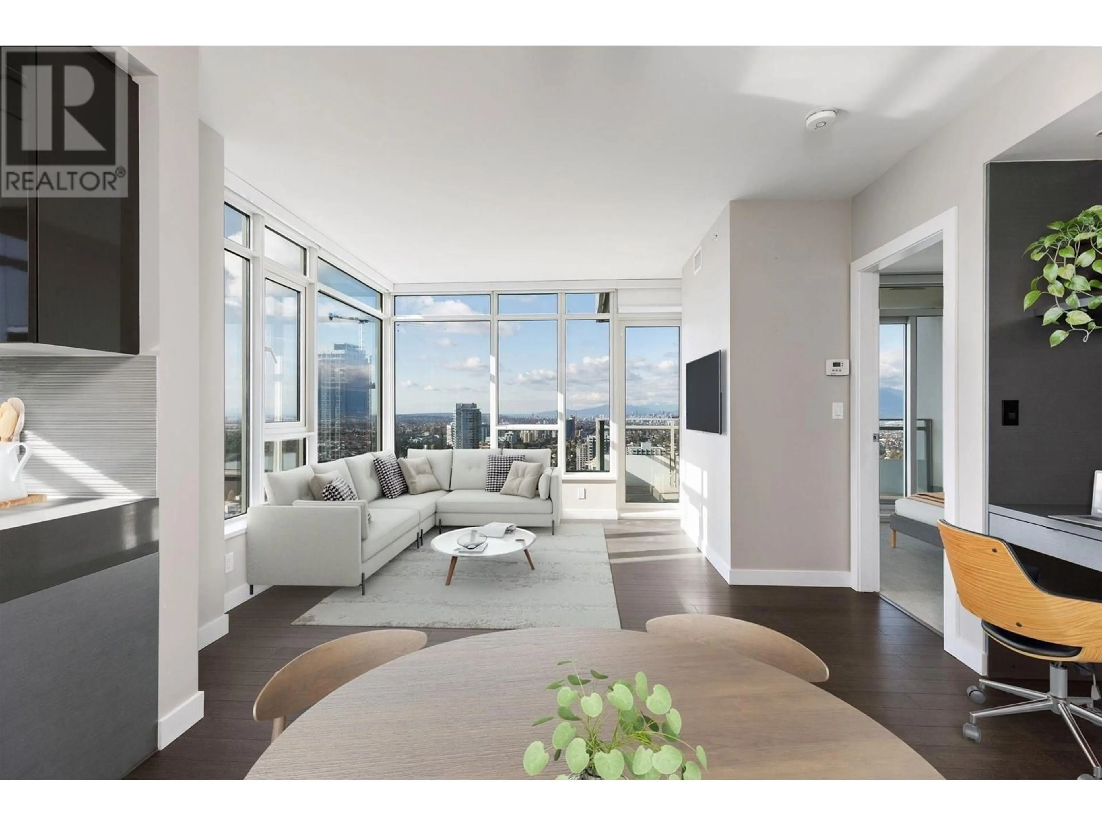 Living room with furniture, unknown for 3205 - 4508 HAZEL STREET, Burnaby British Columbia V5H0E4
